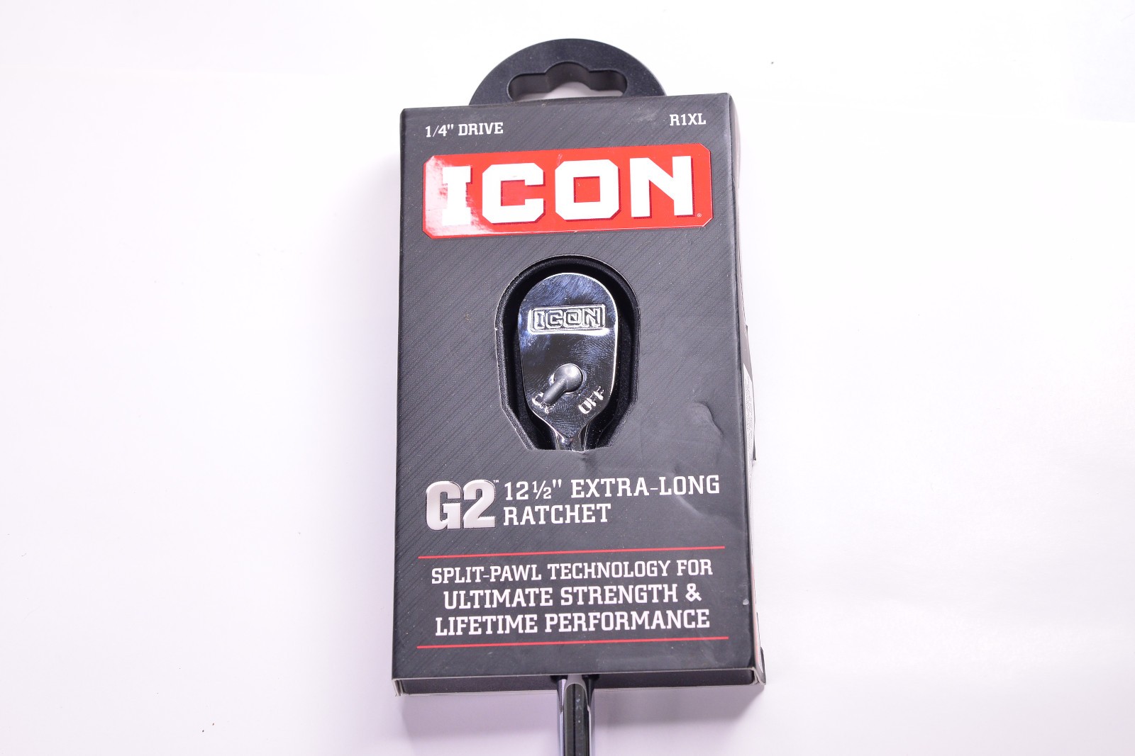 ICON R1XL G2 1/4″ Drive 12.5″ Extra Long Ratchet Tool 70440