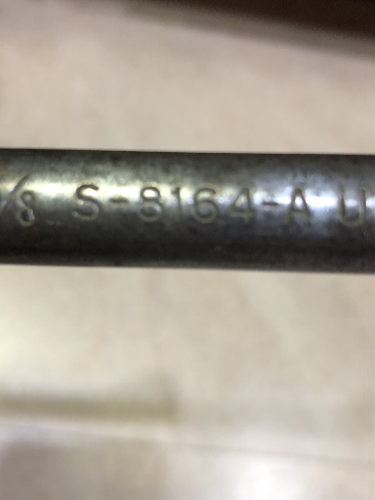 Vintage Snap-on Tools S-8164-A 5/8 Starter+Head Bolt Obstruction Box End Wrench