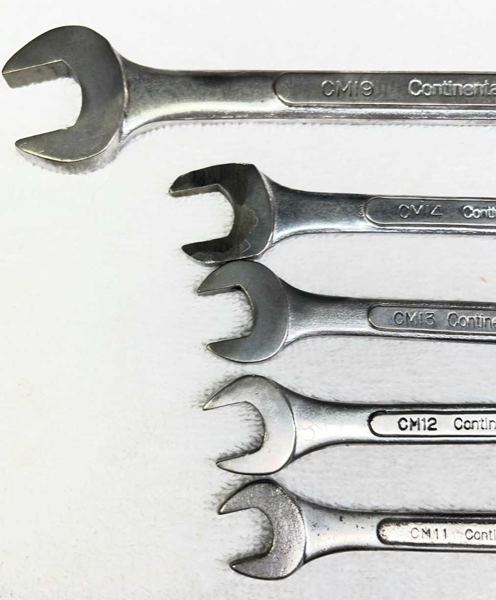 Continental America Wrenches 19/14/13/12/11mm Metric Lot of 5