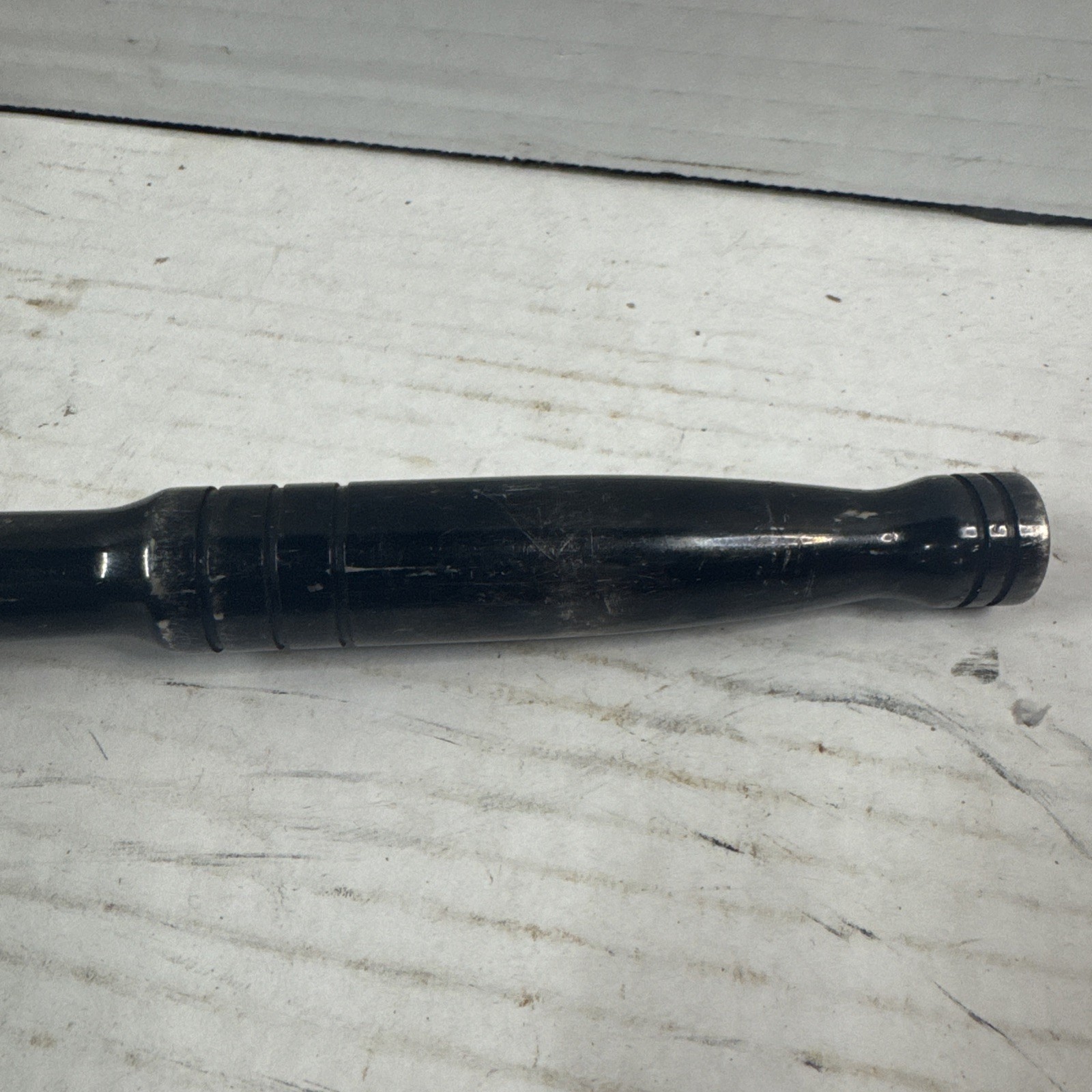 Husky 1/2” Drive Chrome Quick Release Ratchet 11 Inches Long Handle Worn Heavily