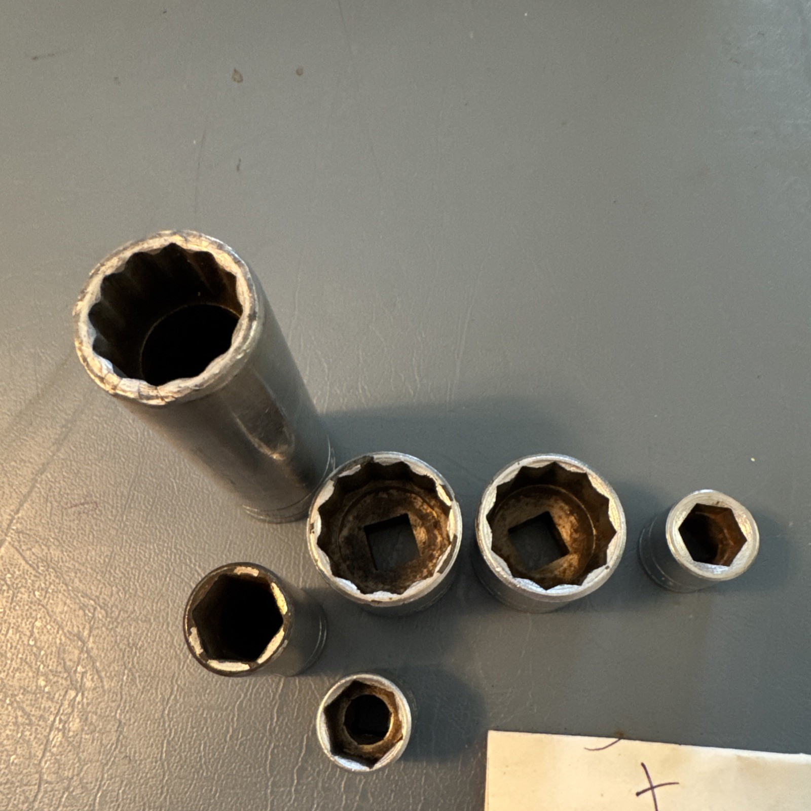 ALL S-K Wayne Vintage Sockets USA 11/16” & 1/2” Deep 7/8 13/16 1/2” Shallow 11mm