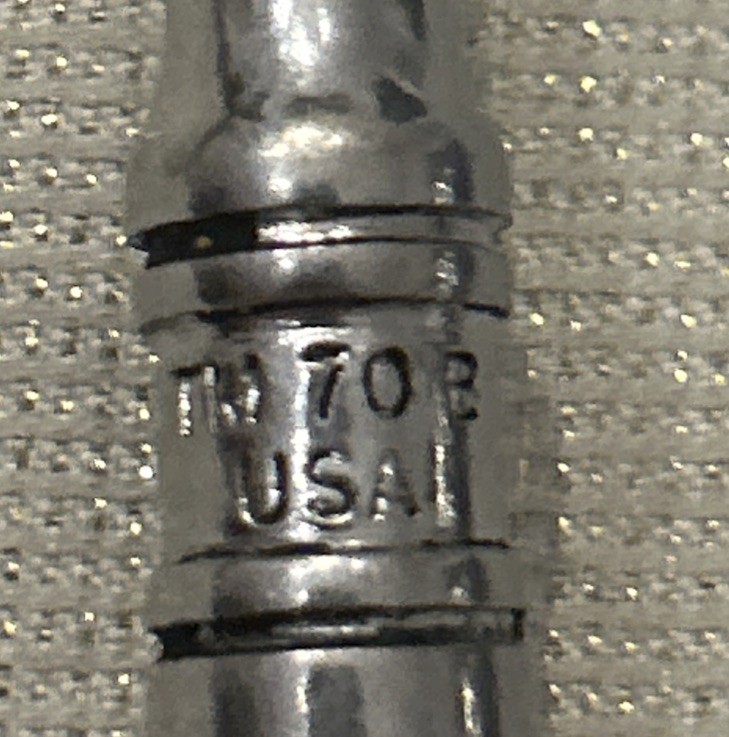 Snap-On Tools 1/4″ Drive Chrome Ratchet TM70B USA