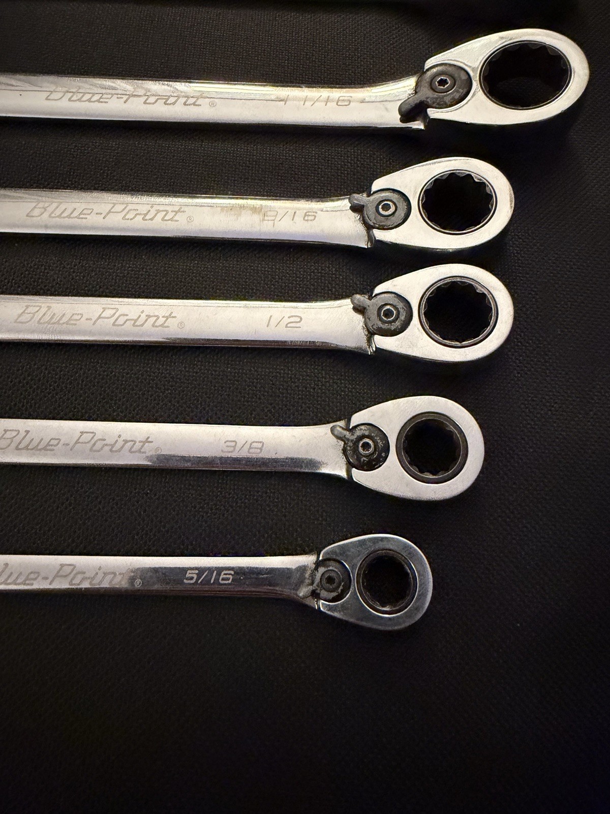 Blue Point 6 Piece Ratchet Wrench Set 5/16 – 3/4 – BOER10 – BOER24