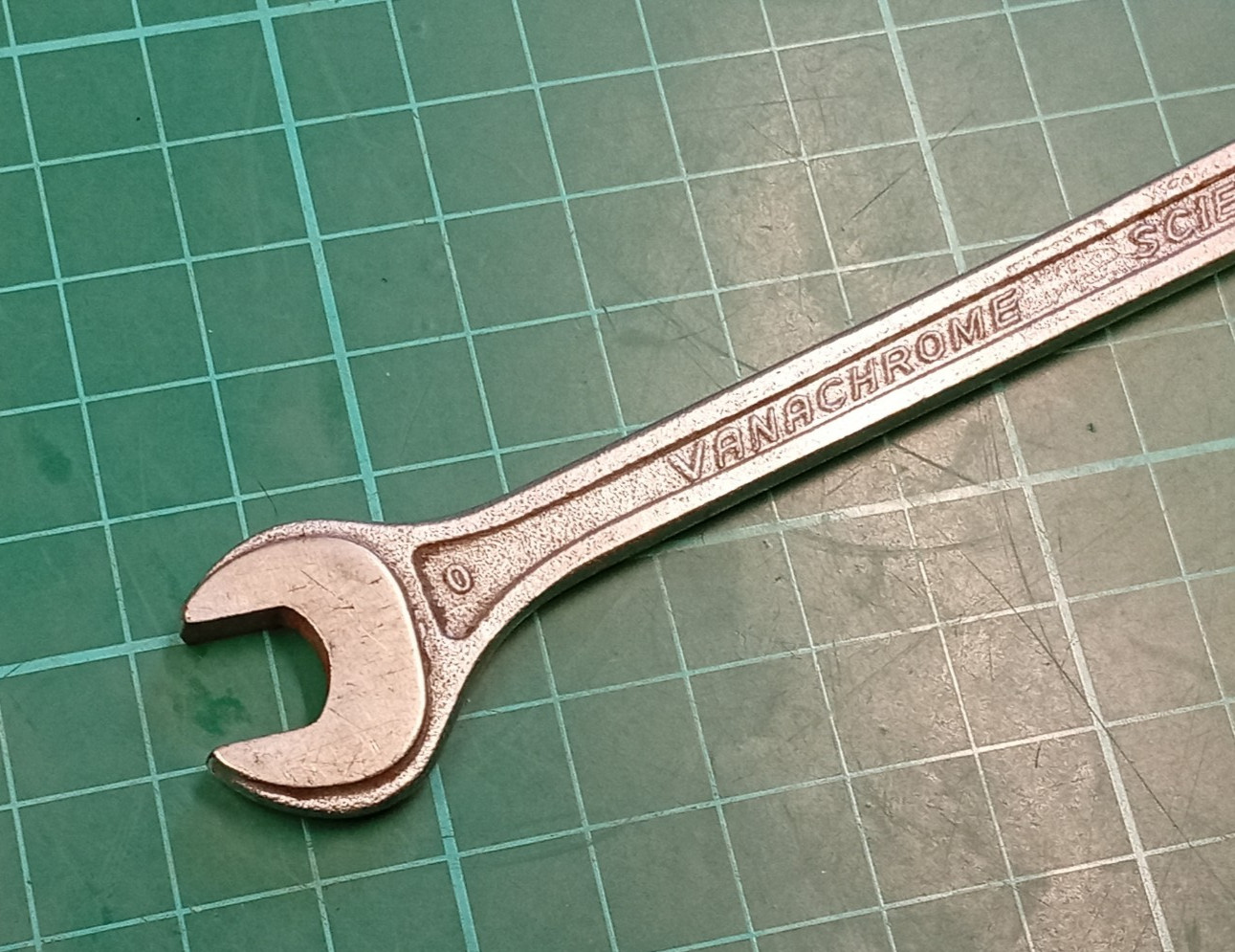 Facom No33, 9mm x 11mm, Vanachrome Scientific, Open Ended Spanner, France