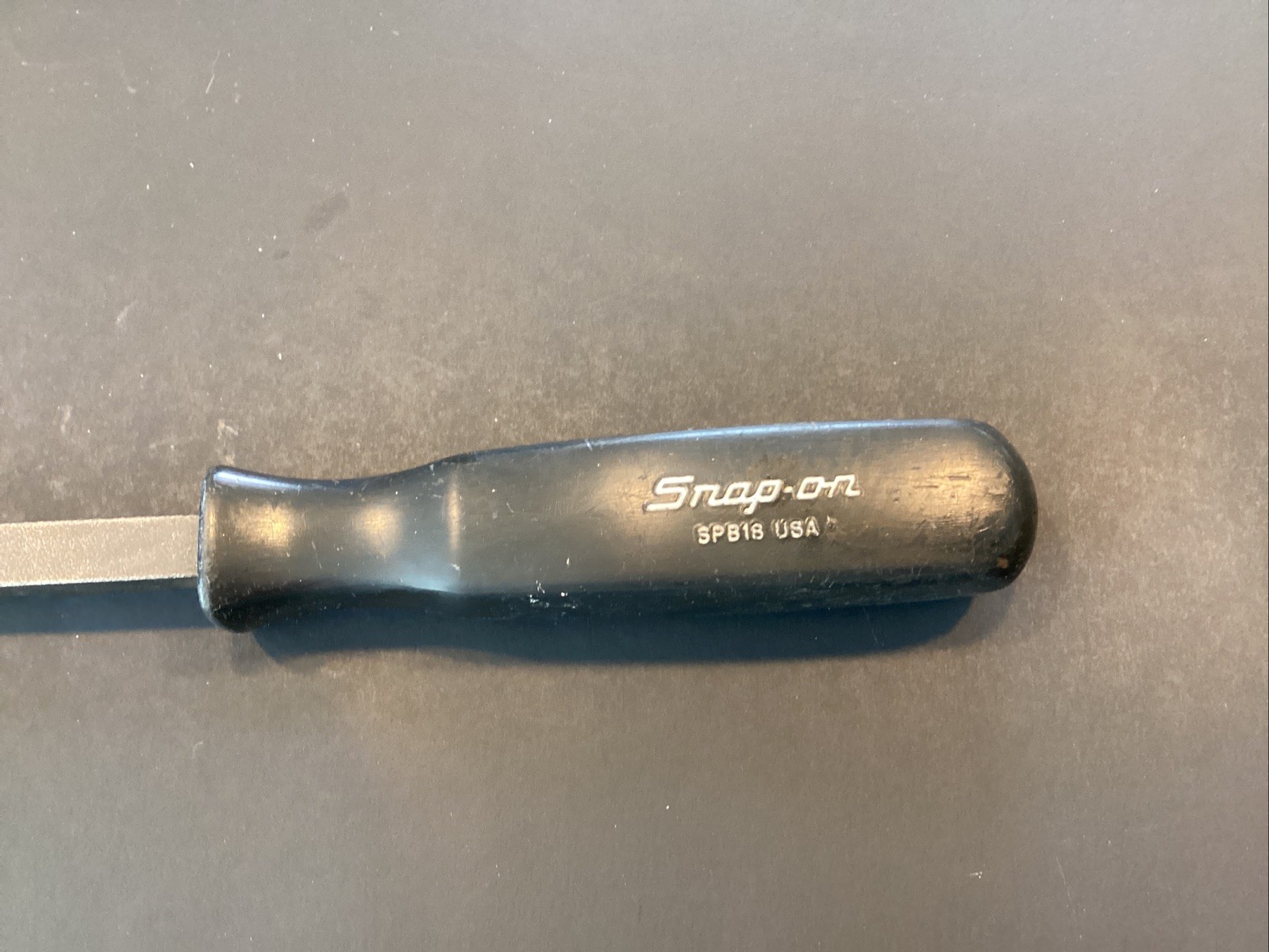 Snap-On Pry Bar 18″ SPB18 Black Handle Mechanic Tool USA Free Ship