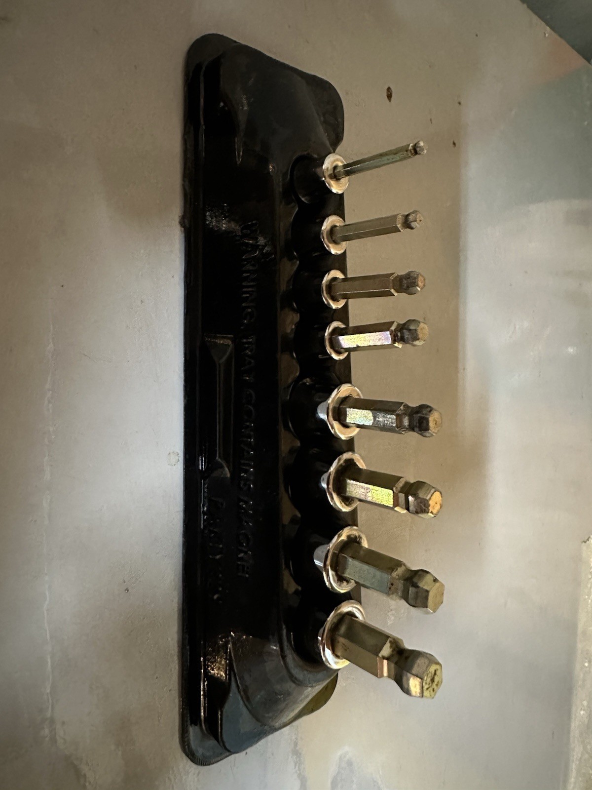 Snap On 8 Piece Metric Ball Hex Socket Set Combination Drive 208EFTABMY