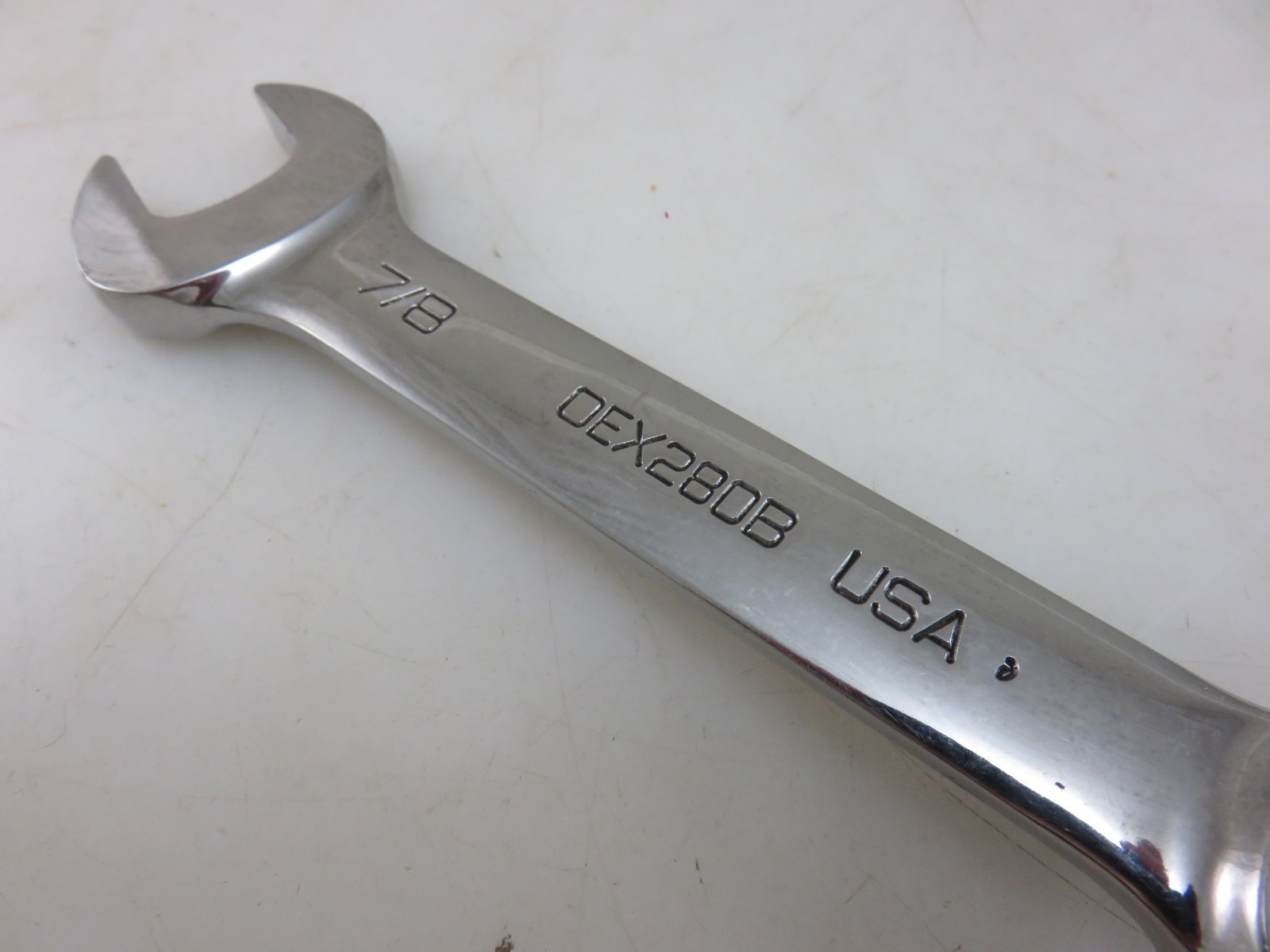 Snap-On OEX280B SHORT Combination Wrench 7/8″ 12pt
