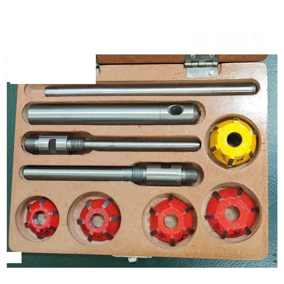 Carbide Tipped Valve Seat Face Cutter Set Of 5 Pieces Kit Cutters Tip