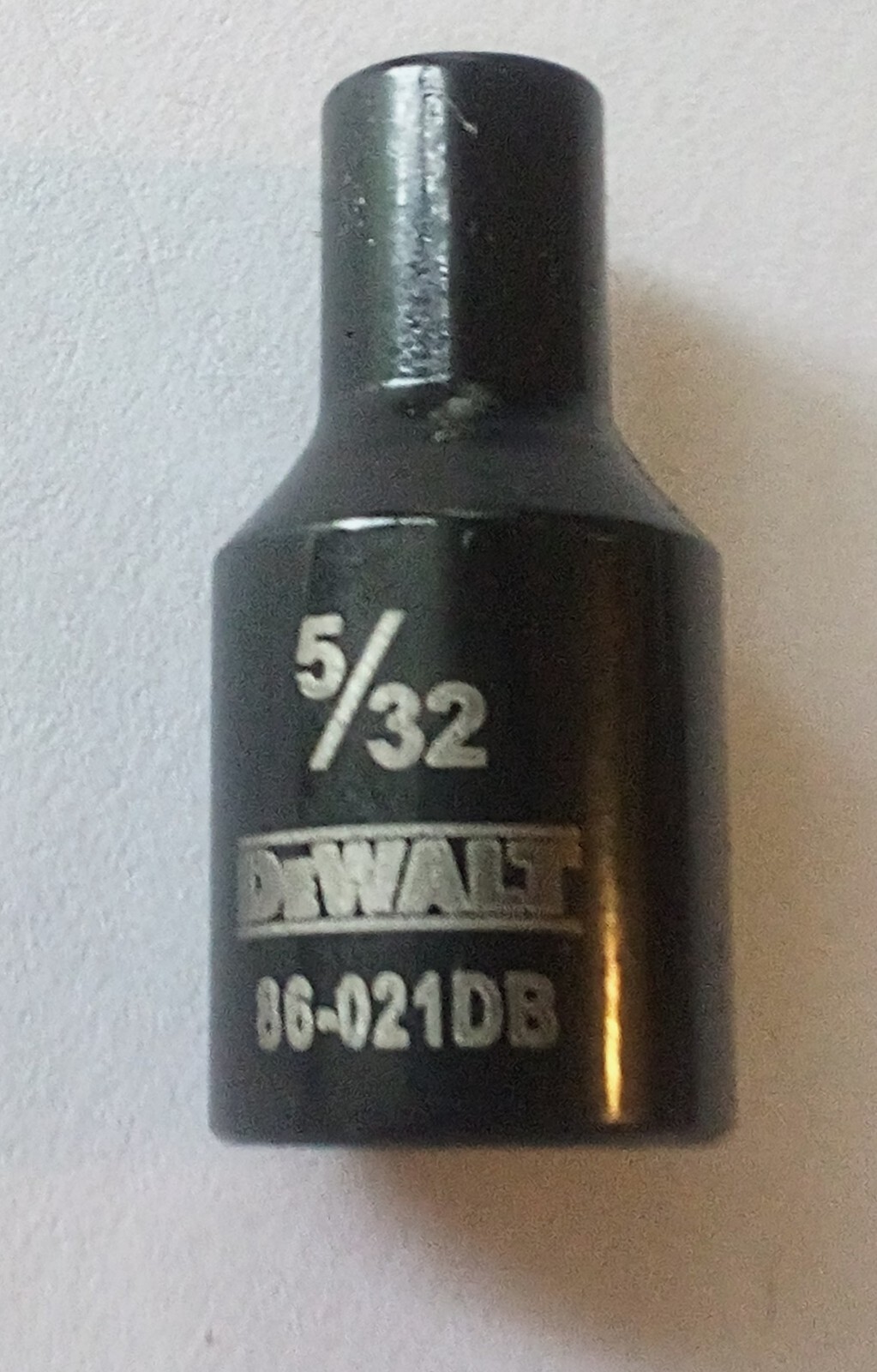 DeWalt 5/32″ x 1/4″ Dr SAE Black Chrome Socket  86-021DB – 6 Pt Free Shipping