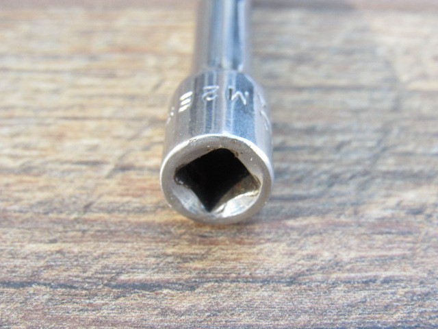 MAC TOOLS M2E 1/4″ DRIVE 2″ EXTENSION M2 E 2 INCH CHROME EXT NICE USED