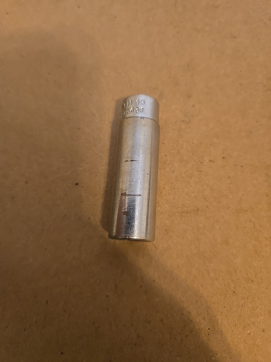Snap On 1/4″ Drive 7/16″ 6PT Deep Chrome Socket STM14
