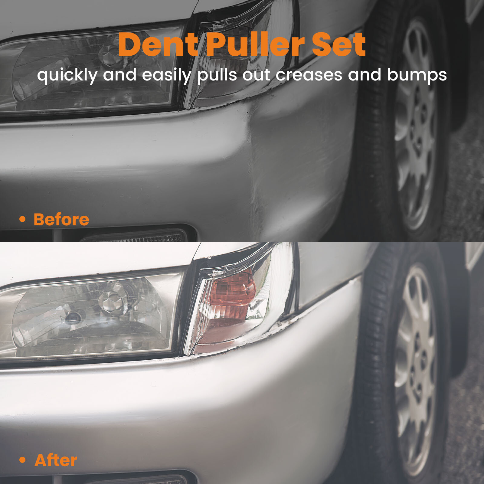 18pcs 13LBS Slide Hammer Dent Puller Auto Body Dent Repair Bearing Axel Set Kit