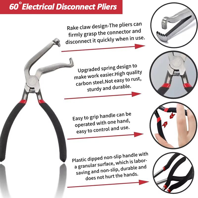 For Lisle 37960 & 37980 Electrical Disconnect Pliers New 2PACK Automotive Tool