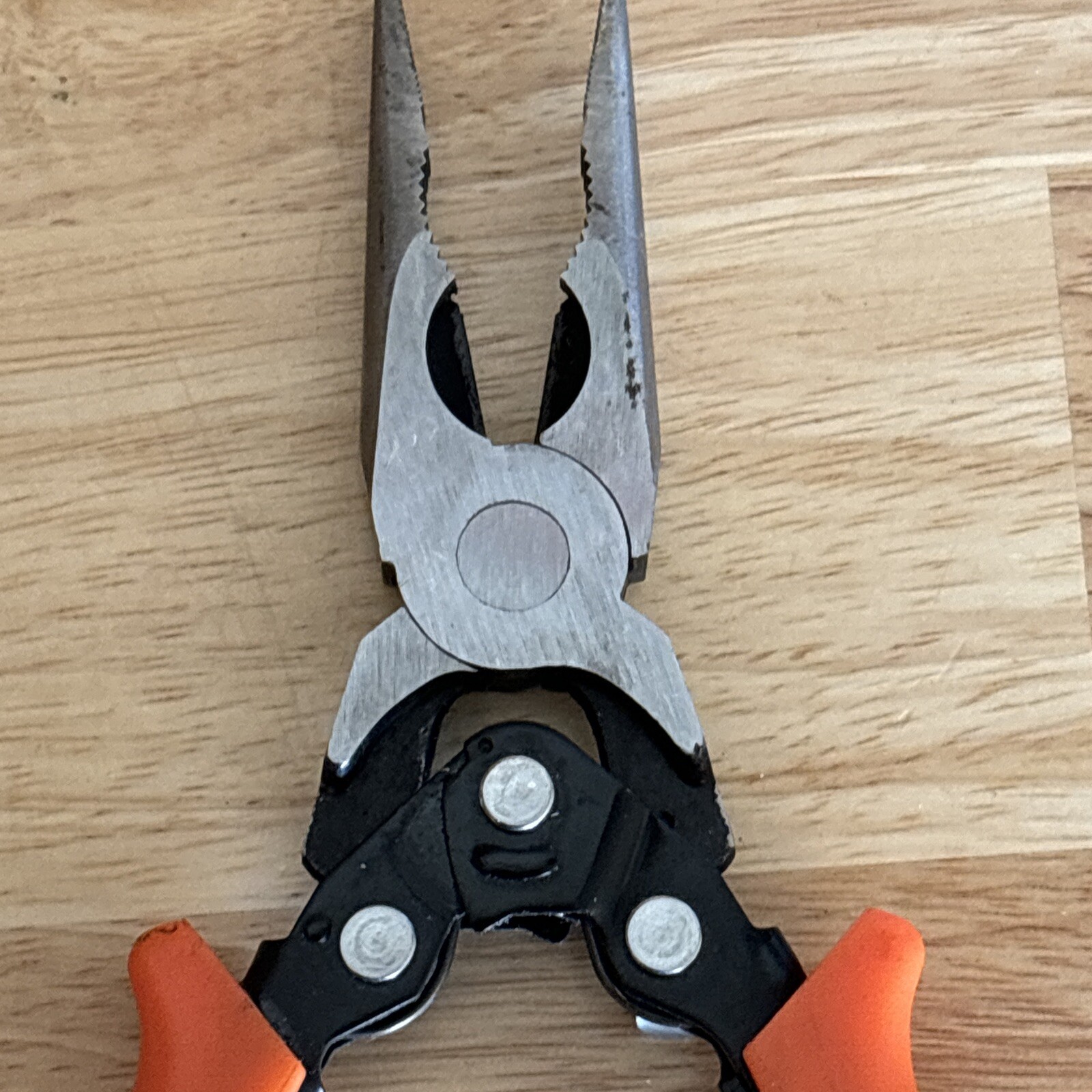 Cornwell Tools Compound Action Needle Nose Pliers W/ Cutter Orange CPL-1300