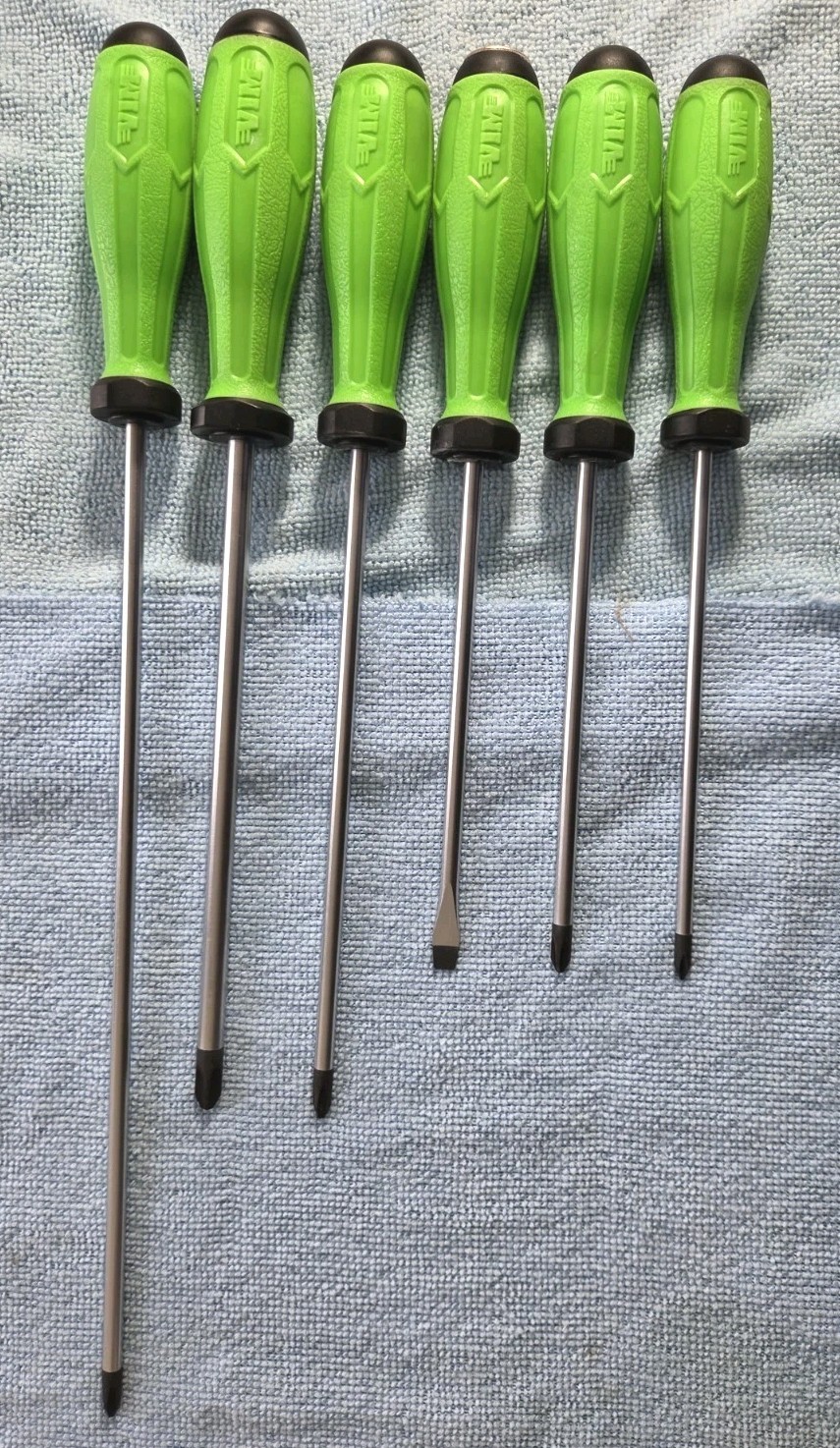 VIM 6 Pc. Green Handle Screwdriver Set