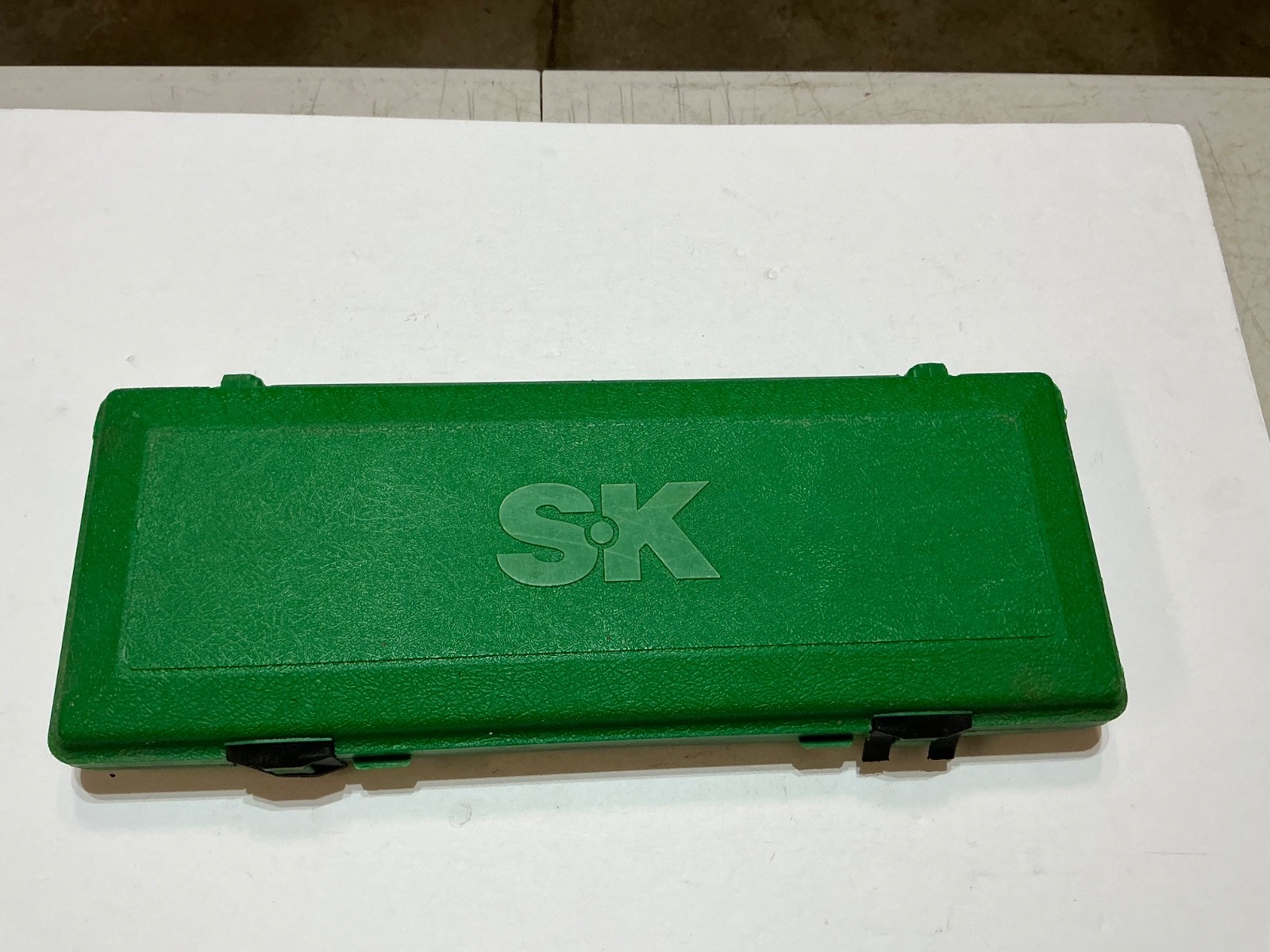 Vtg S-K tools 24 pc 1/2″ drive SAE socket set 4123 made in USA in grt shape