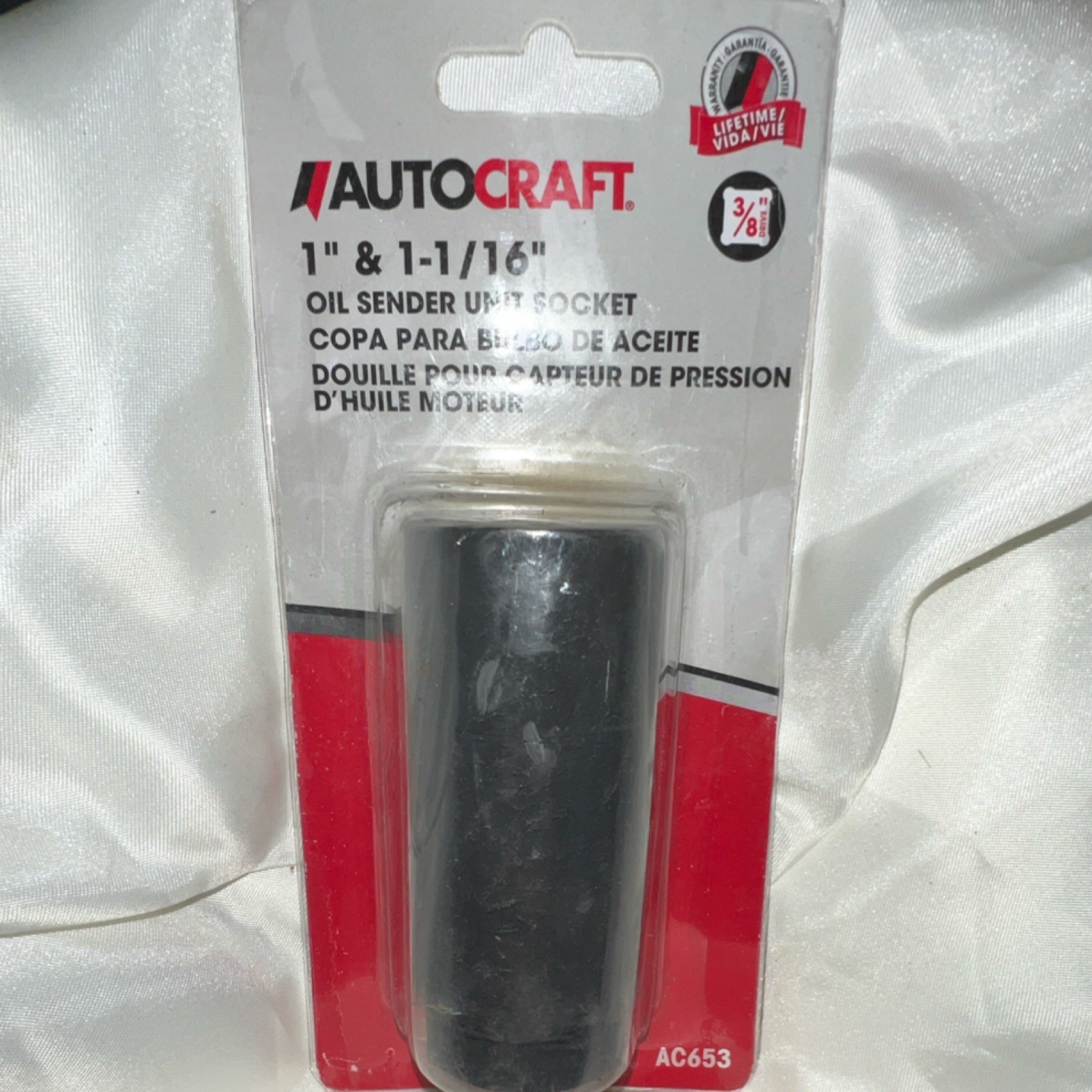 Autocraft 1/2” Drive Sockets 30mm, 32mm, 34mm, 35mm, 36mm, And Oil Sender Socket