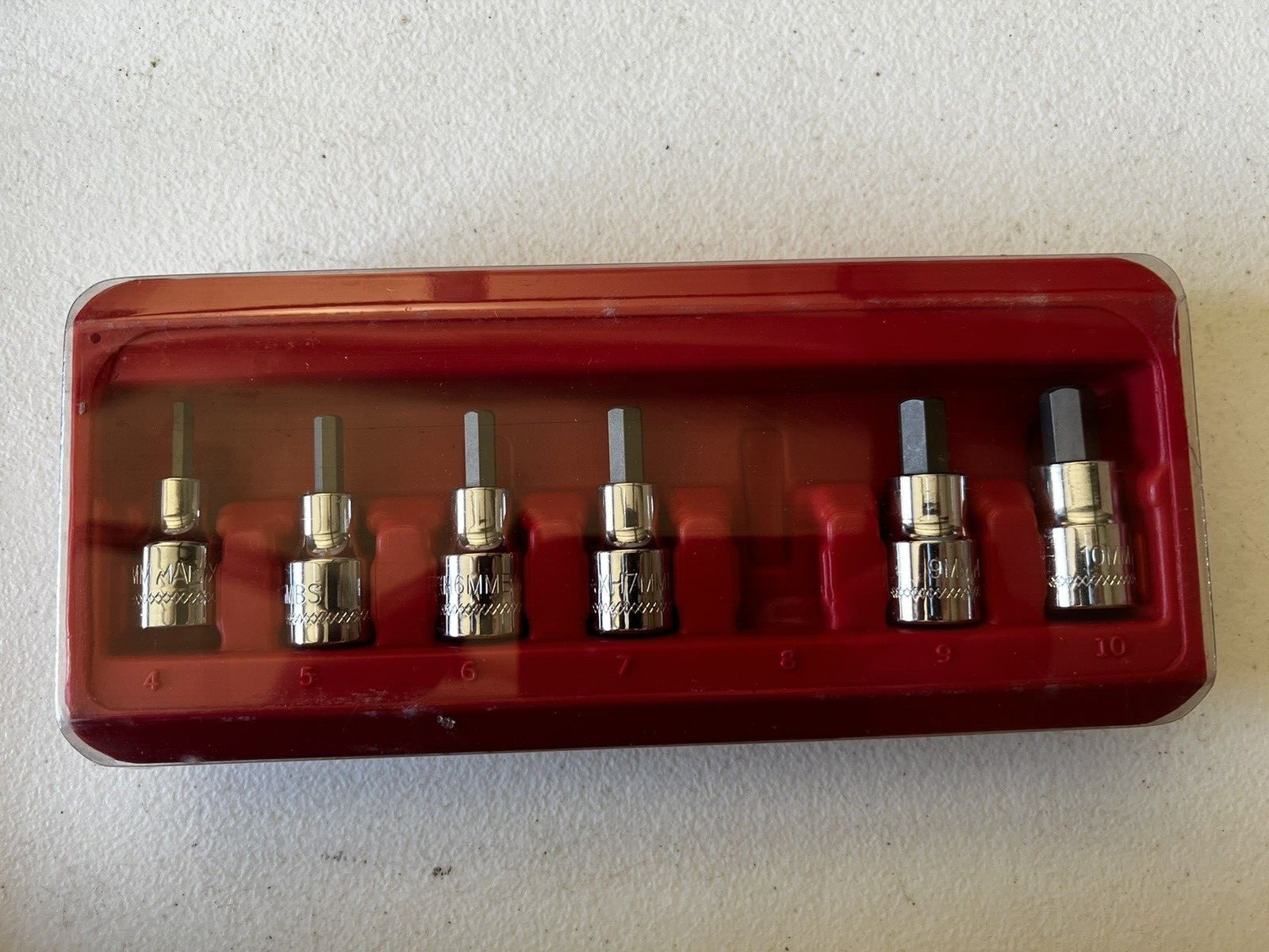 Mac Tools 6 pc 3/8″ Drive Metric Short Hex Driver Set – SXMAS7PT