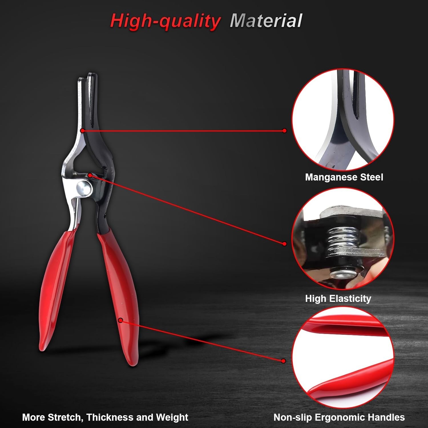 Automotive Hose Remover Pliers – Effortlessly Disconnect and Remove Vacuum Li…