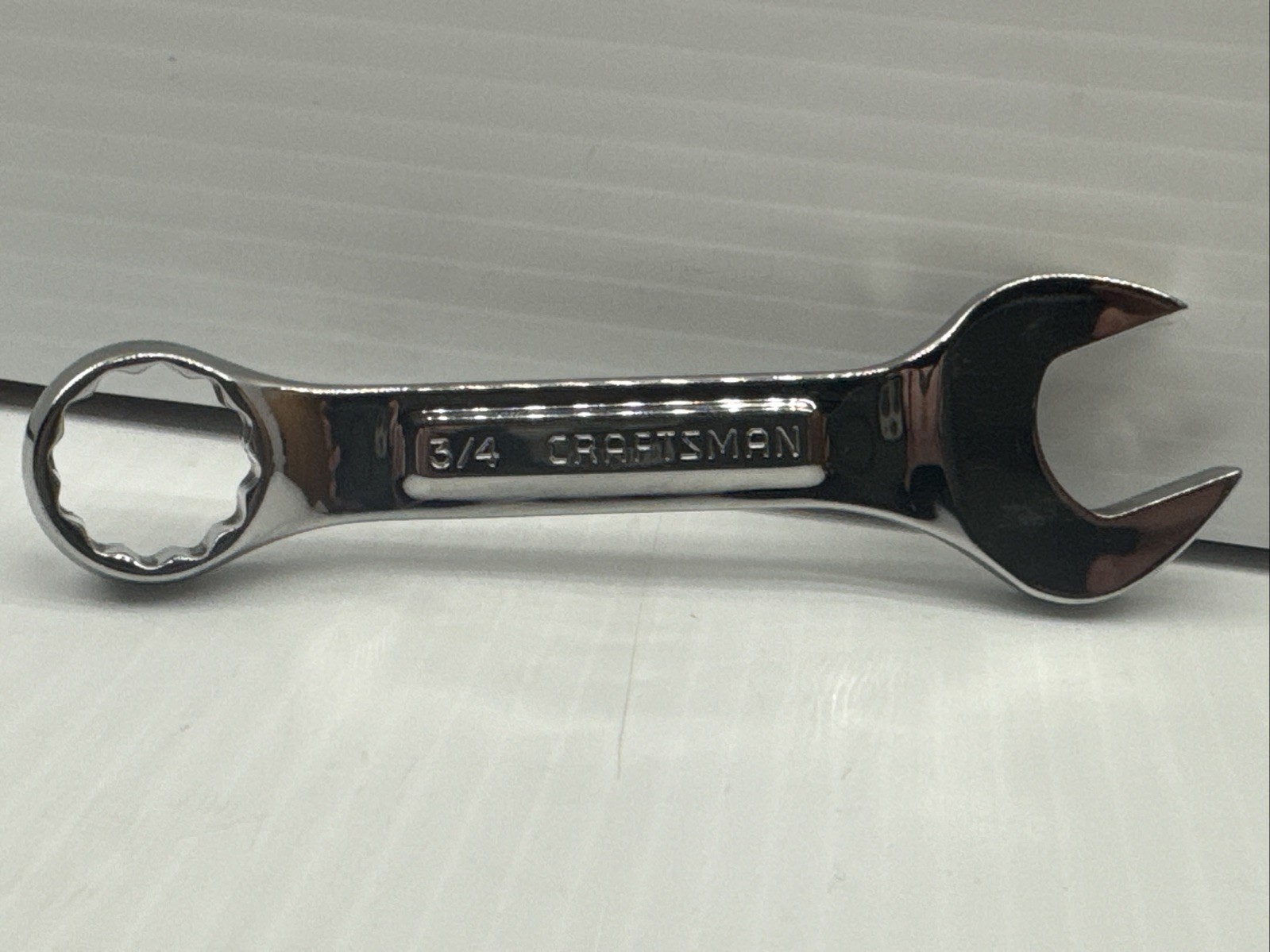 CRAFTSMAN TOOLS 3/4” Short SAE Combination Wrench 12pt -VV- 44109 USA