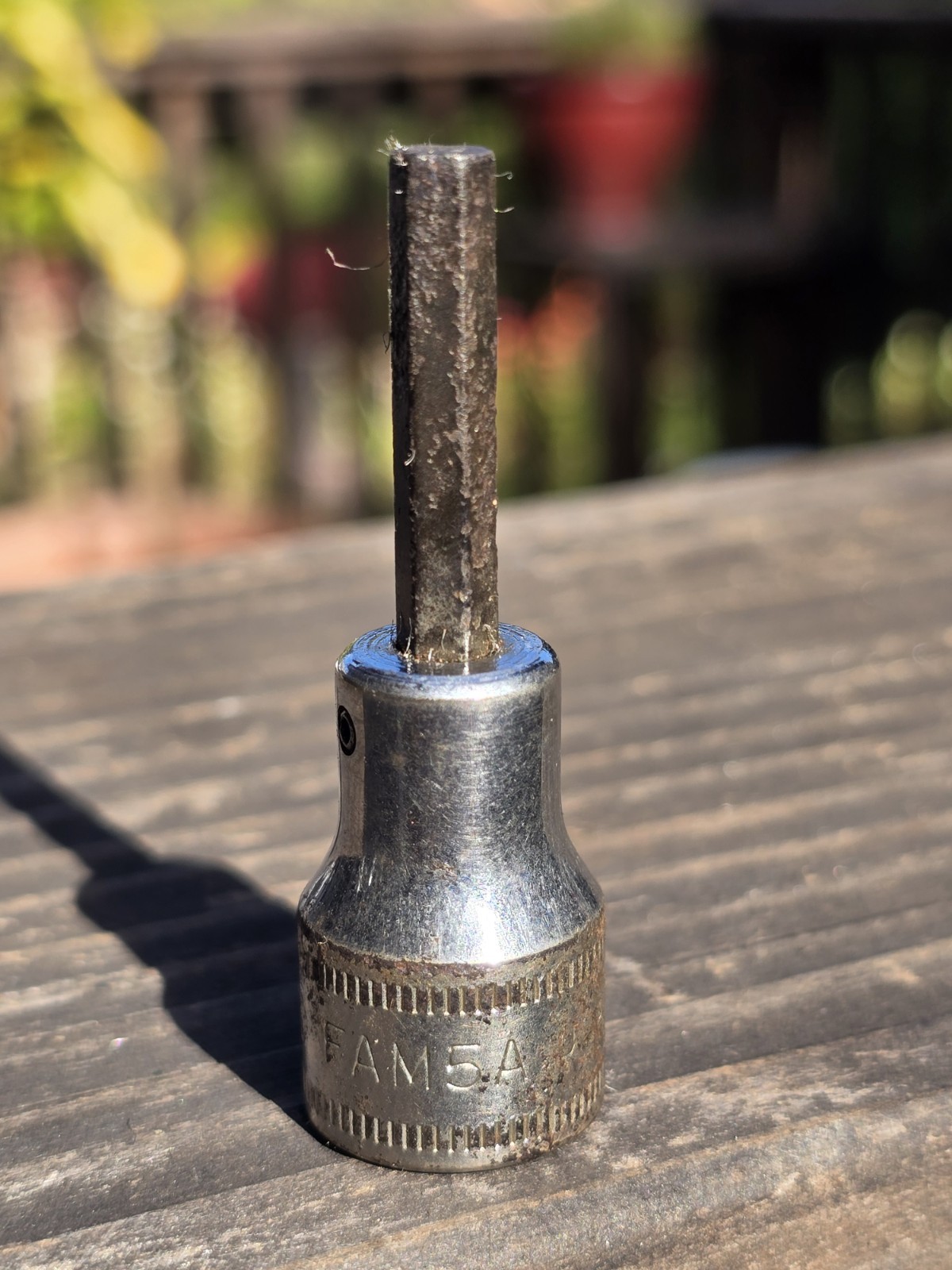Snap-On Tools Metric 3/8″ drive 5mm Standard Hex Bit Socket FAM5A USA