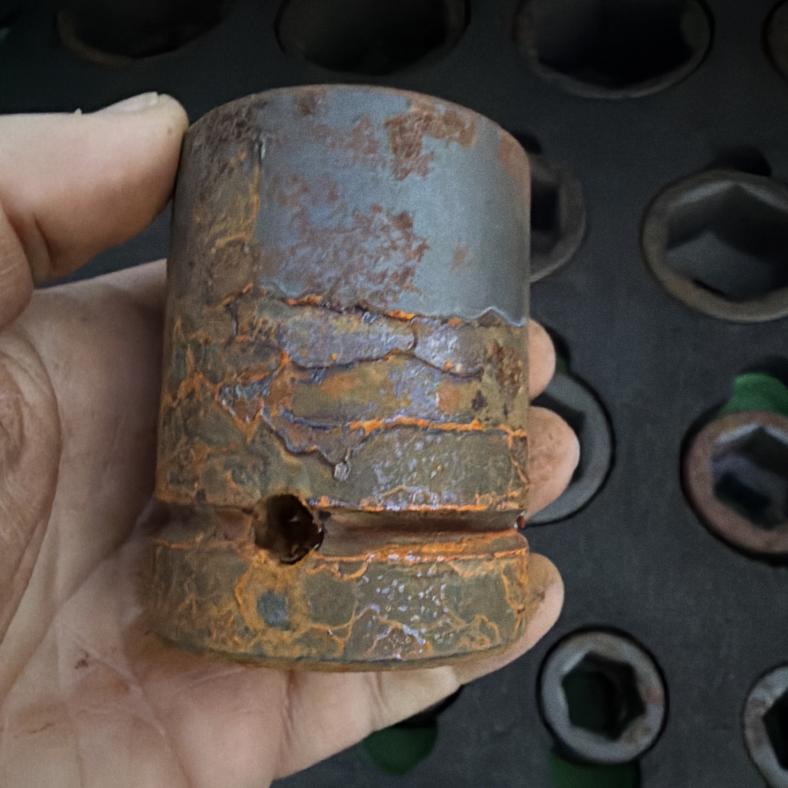 Proto 10021 6 Point Standard Length Impact Socket, 1-5/16 in Socket Size