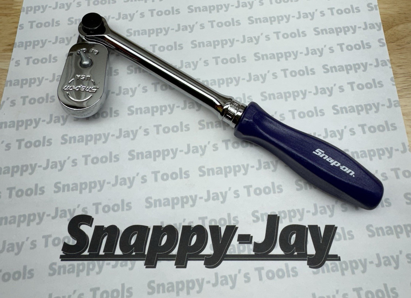 Snap-on Tools DARK PURPLE 3/8″ Drive Hard Grip Multi-Position Ratchet FHD80MPDP