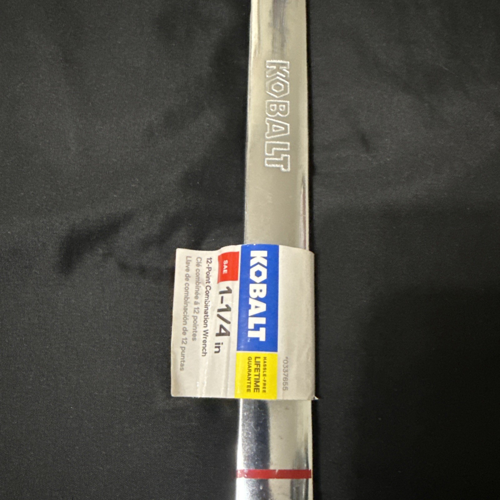Kobalt 1-1/4″ in. 12-point Standard (SAE) Combination Wrench 16.9″-In. Length