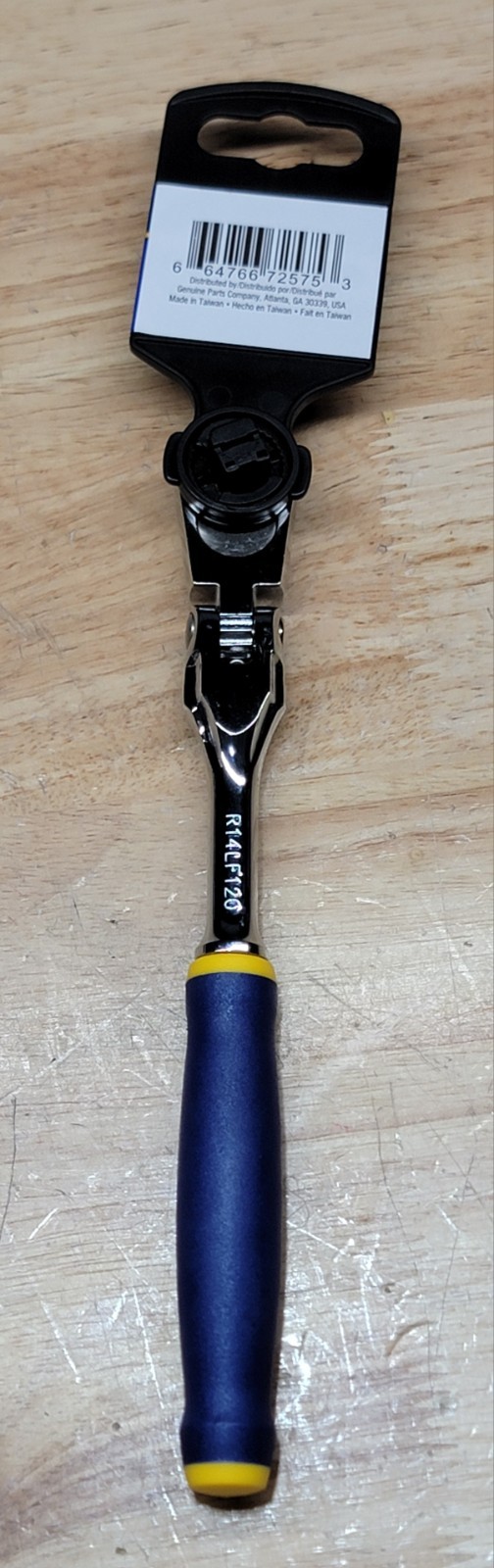 NEW! NAPA Carlyle Locking Flex Comfort Ratchet 1/4 in Drive 8″ Length R14LF120
