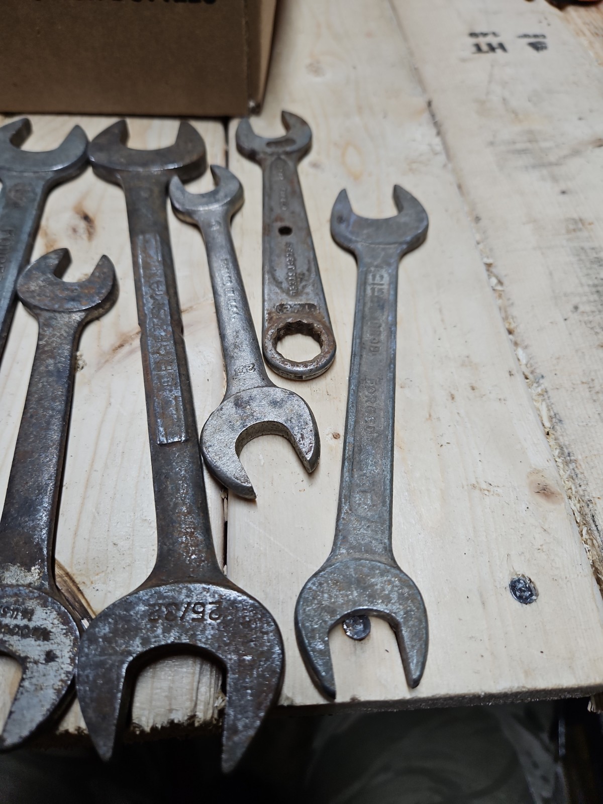 21 Piece Wrench Lot. Various Sizes, Types, And Manufacturers
