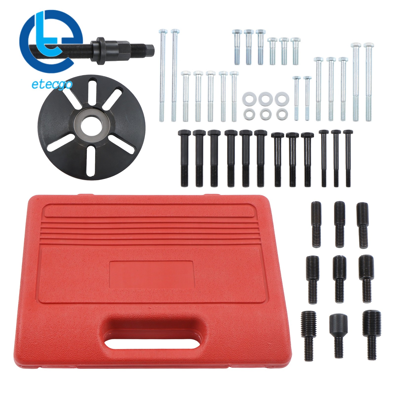 Harmonic Balancer Puller Removal & Install Tool 1 Set Flywheel Crankshaft Kit