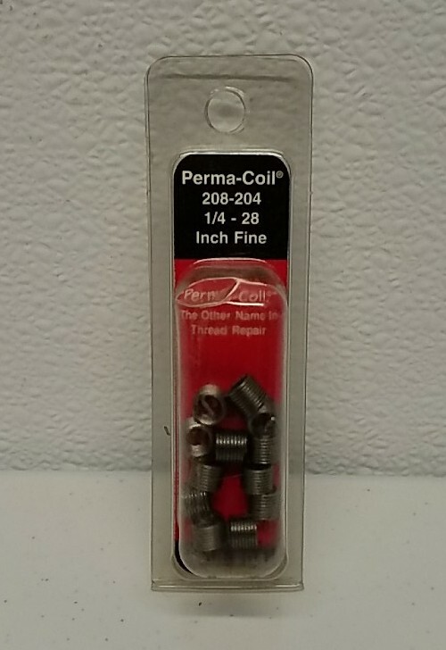208-204 Perma-Coil Automotive 1/4-28 Inch Fine Thread Repair Inserts 208-204