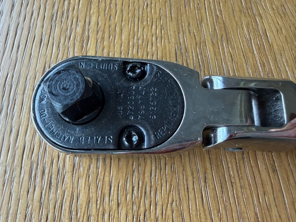 SNAP ON 3/8″ drive 11 1/2″ Long Handled Flex Head Ratchet FLF80A NEW! AWESOME!!