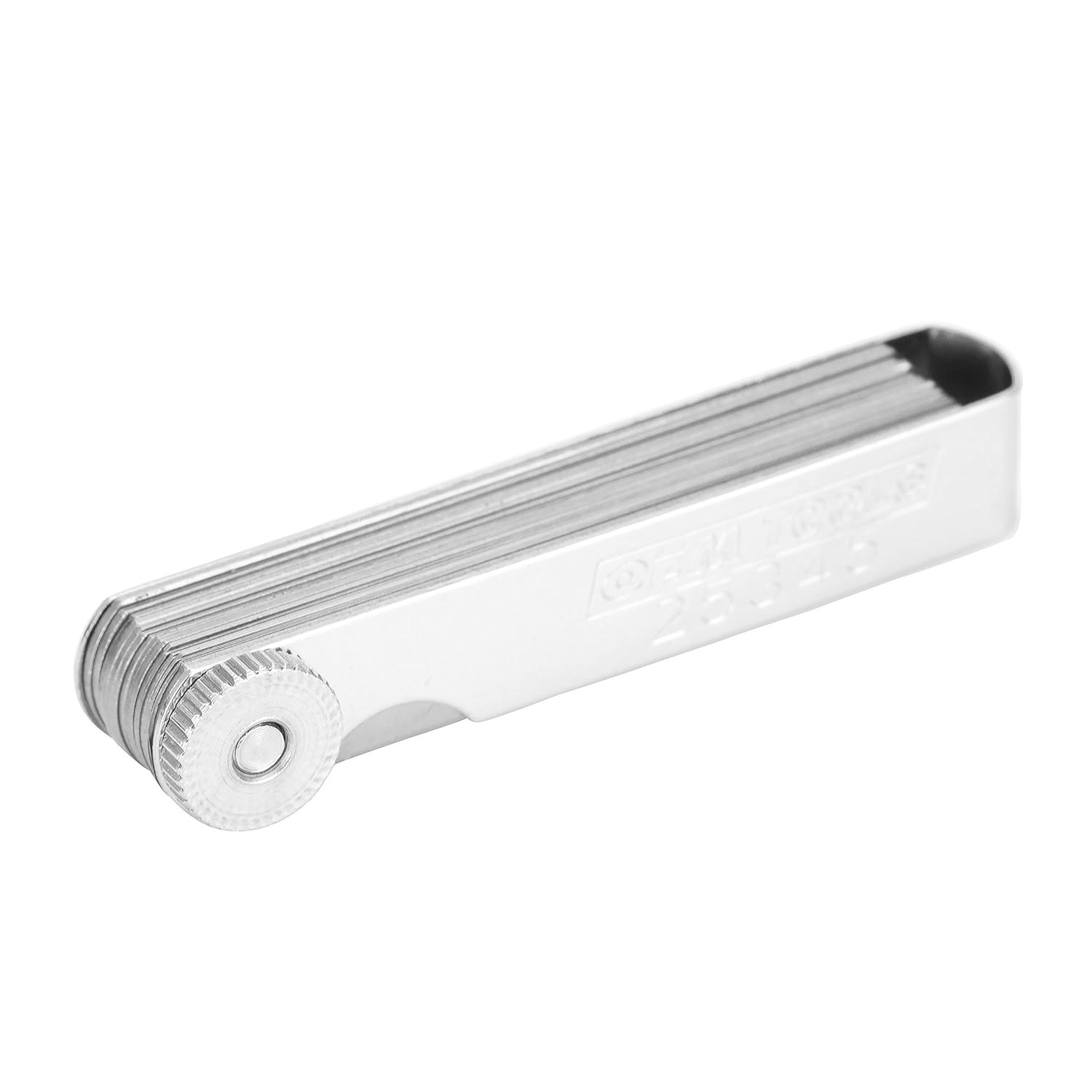 25-Blade Metric Feeler Gauge Set for Precision Measurements in Millimeters