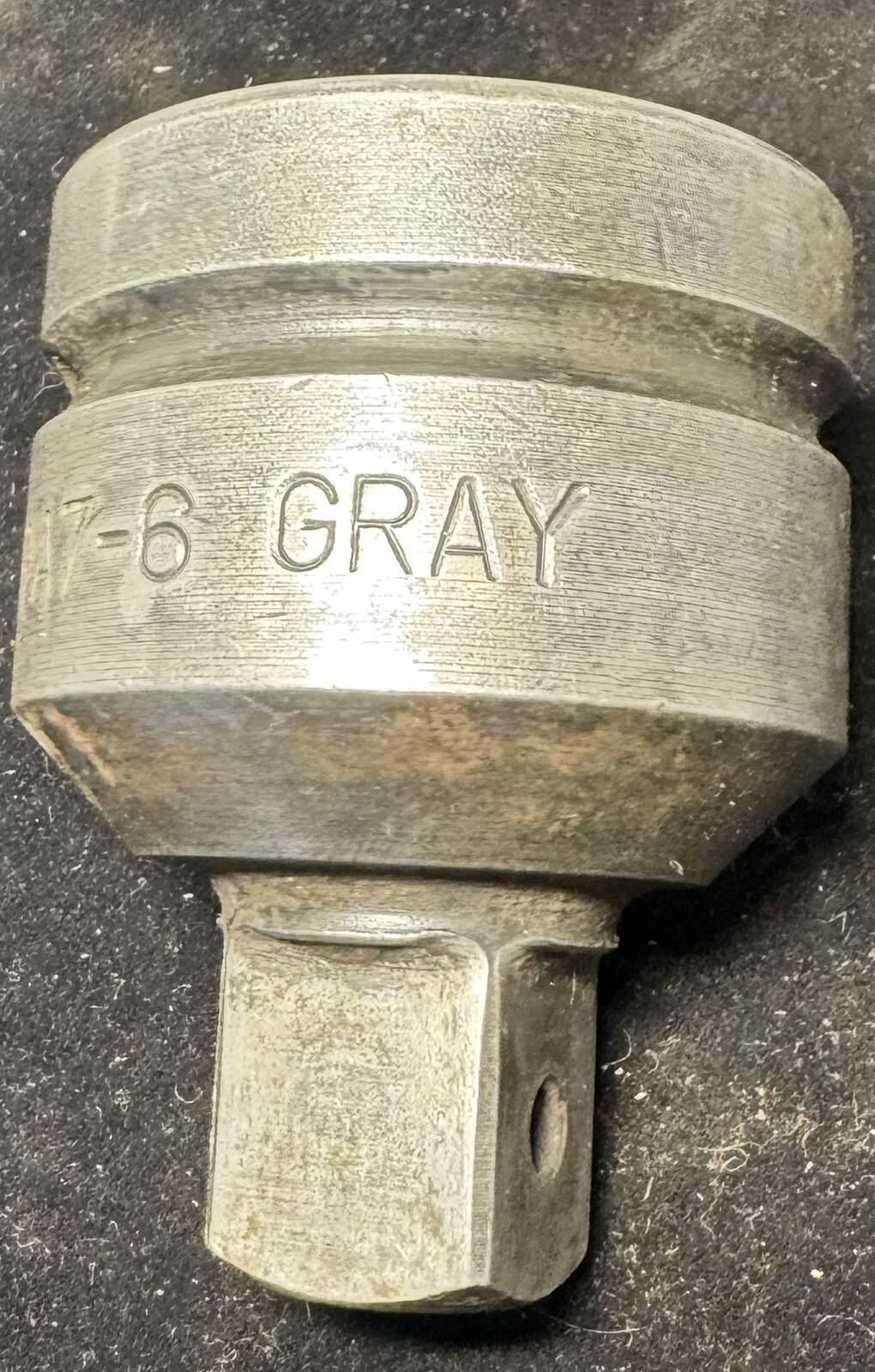 GRAY TOOLS PA7-6 1″ (F) X 3/4″ (M) IMPACT ADAPTER 1″ DRIVE PA76