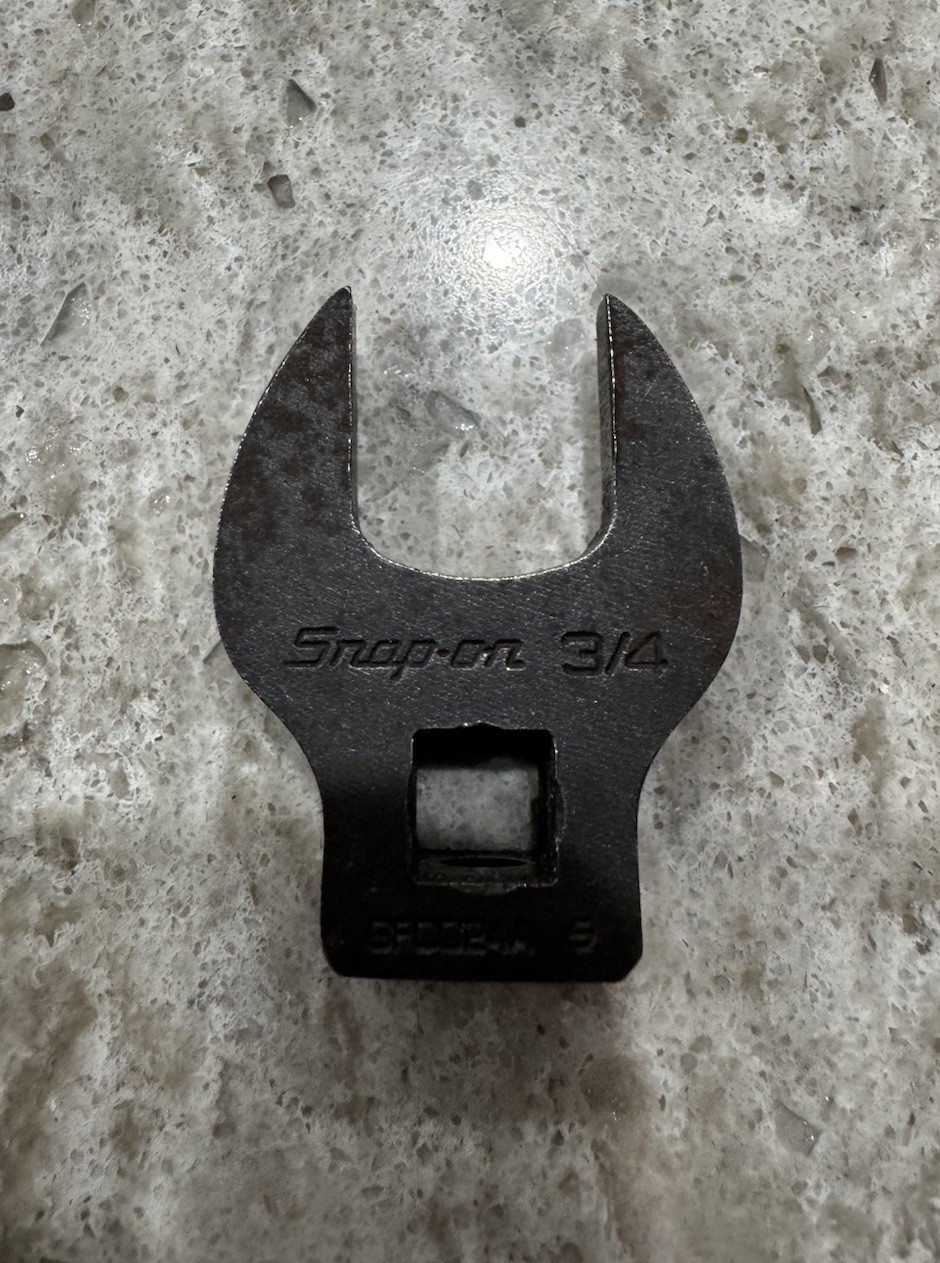Snap-On GFCO24A 3/8” Drive Open End Crowfoot Wrench 3/4” FREE SHIPPING