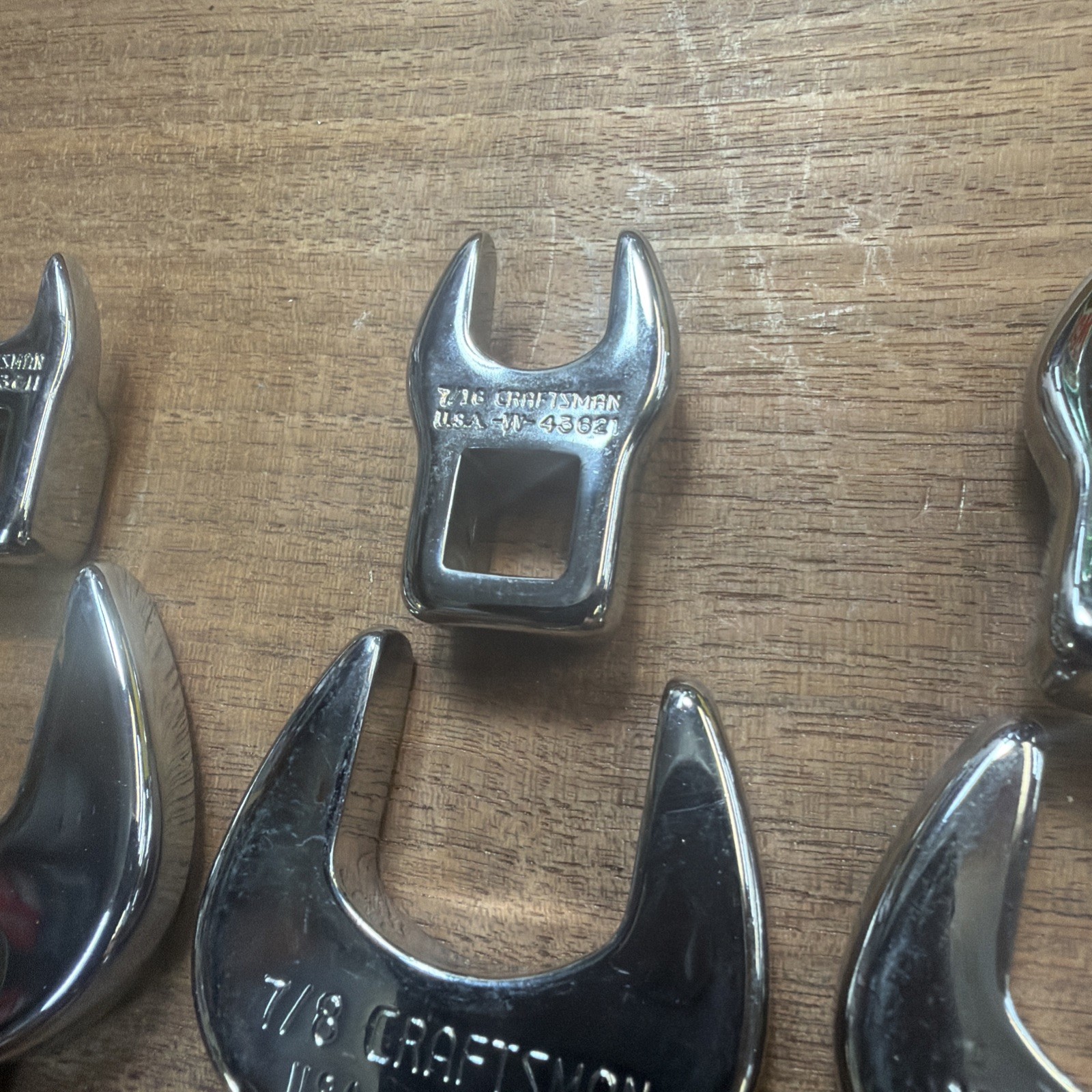 Craftsman USA Crowfoot VTG Set 3/8″ Dr. SAE 10pc 3/8″ to 1″ -V- Series FREE SHIP