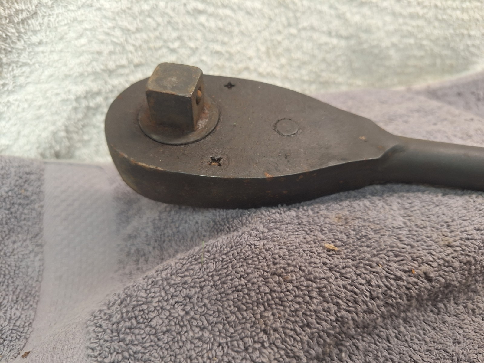 Vintage Wright 3/4″ Ratchet Wrench N-320 Made In USA 21″