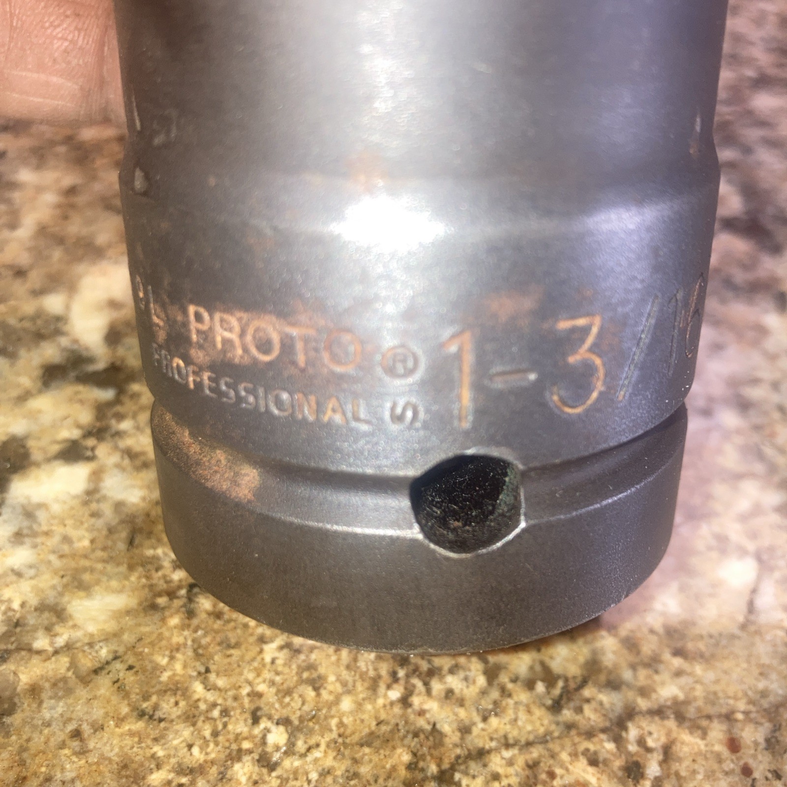 Proto Professional SAE 1″ Drive 1-3/16″ Deep Impact Socket 6pt 10019L USA