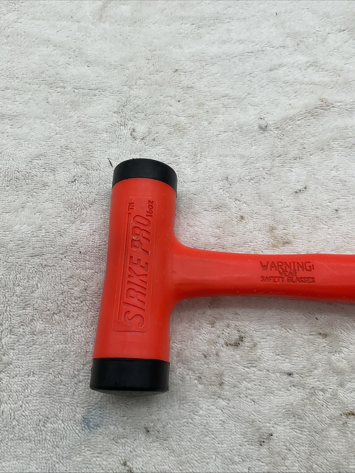Vintage Strike Pro Nupla 16oz Dead Blow Hammer Pat. No. 5,375,486 Pat. Pend!!!S1