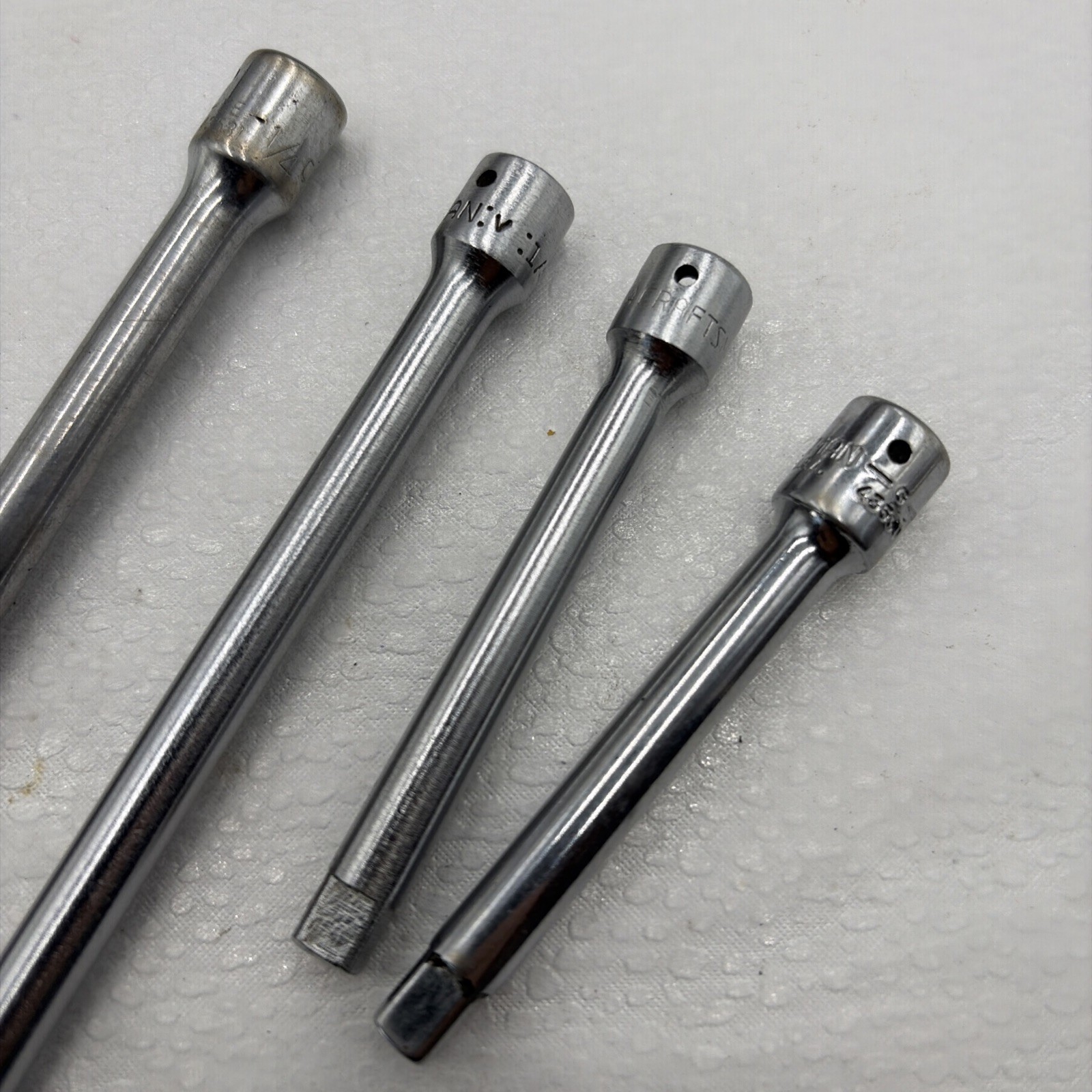Craftsman 43539 1/4” x 3” Long Extensions G/V Series 1/4” x 6” V/EE Series