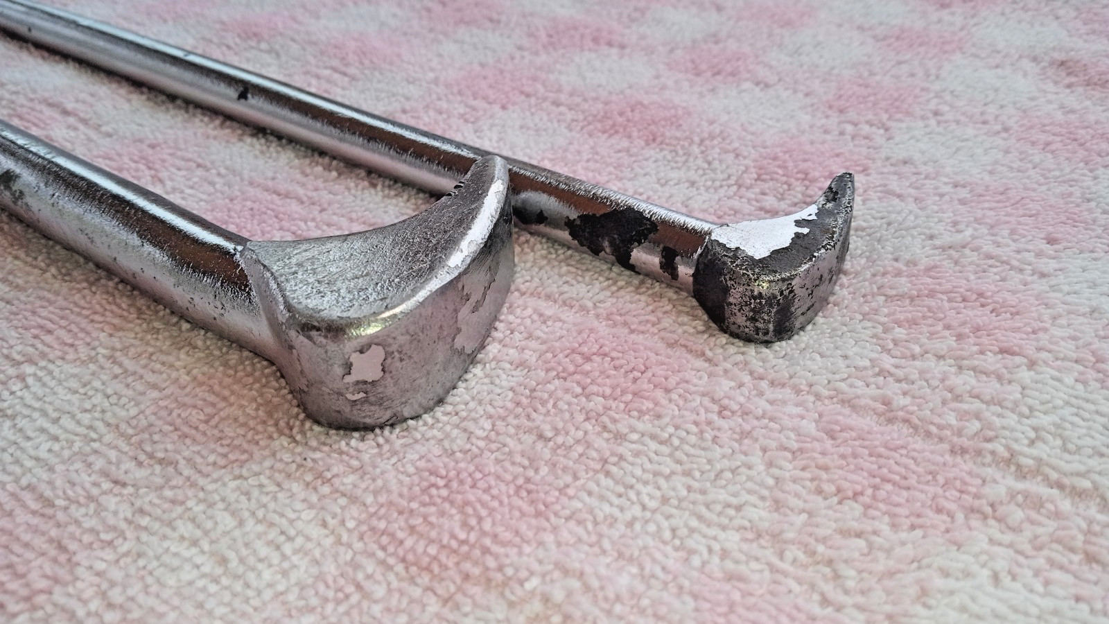 OTC USA LADY FOOT ROLLING HEAD PRY BARS 10″15″ WELL USED CLEAN seal shop bearing