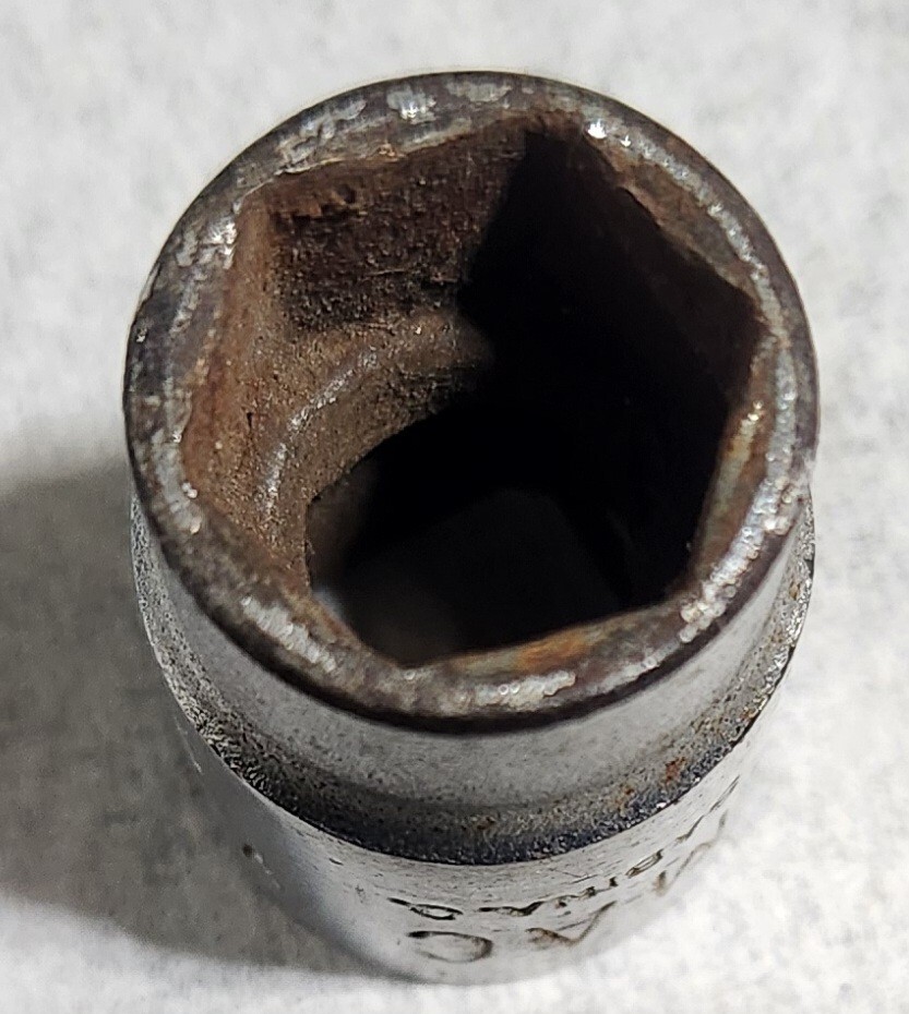 Mac Tools 1/2″ Drive 6-Point 9/16″ Shallow Socket V186 – Made In U.S.A.