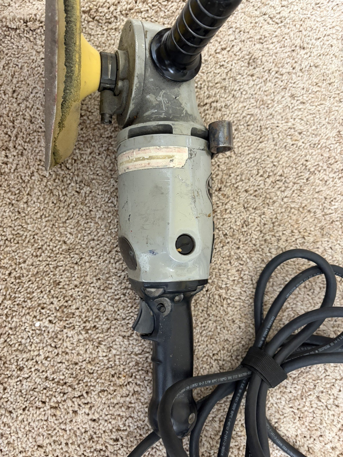 Vintage Old School SIOUX Portable ELECTRIC Polisher Buffer HEAVYDUTY MODEL 1200