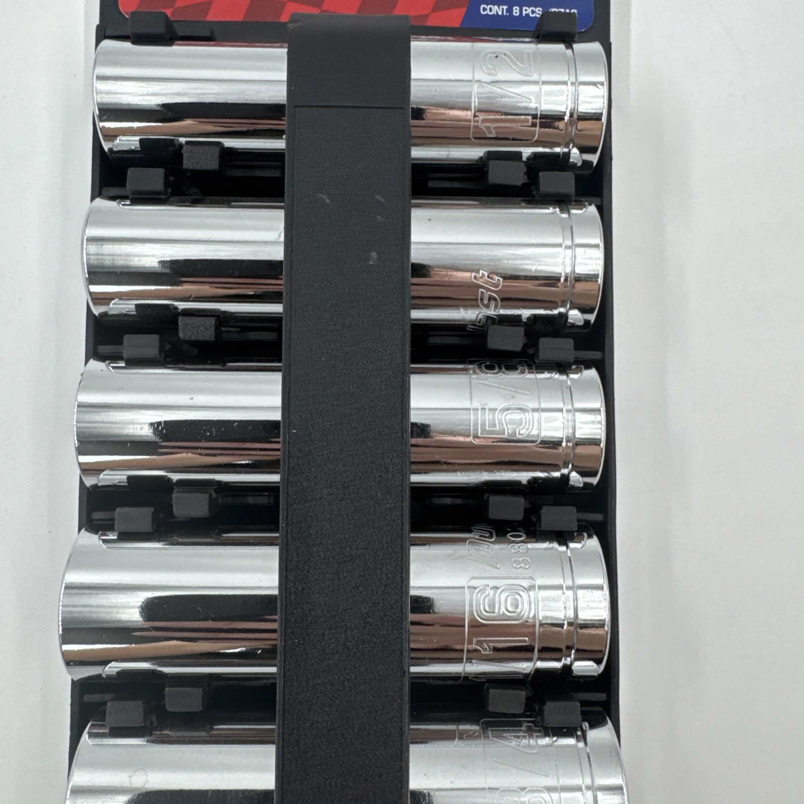Duralast 1/2″ Drive Deep Socket Set Metric & SAE 16 Pieces