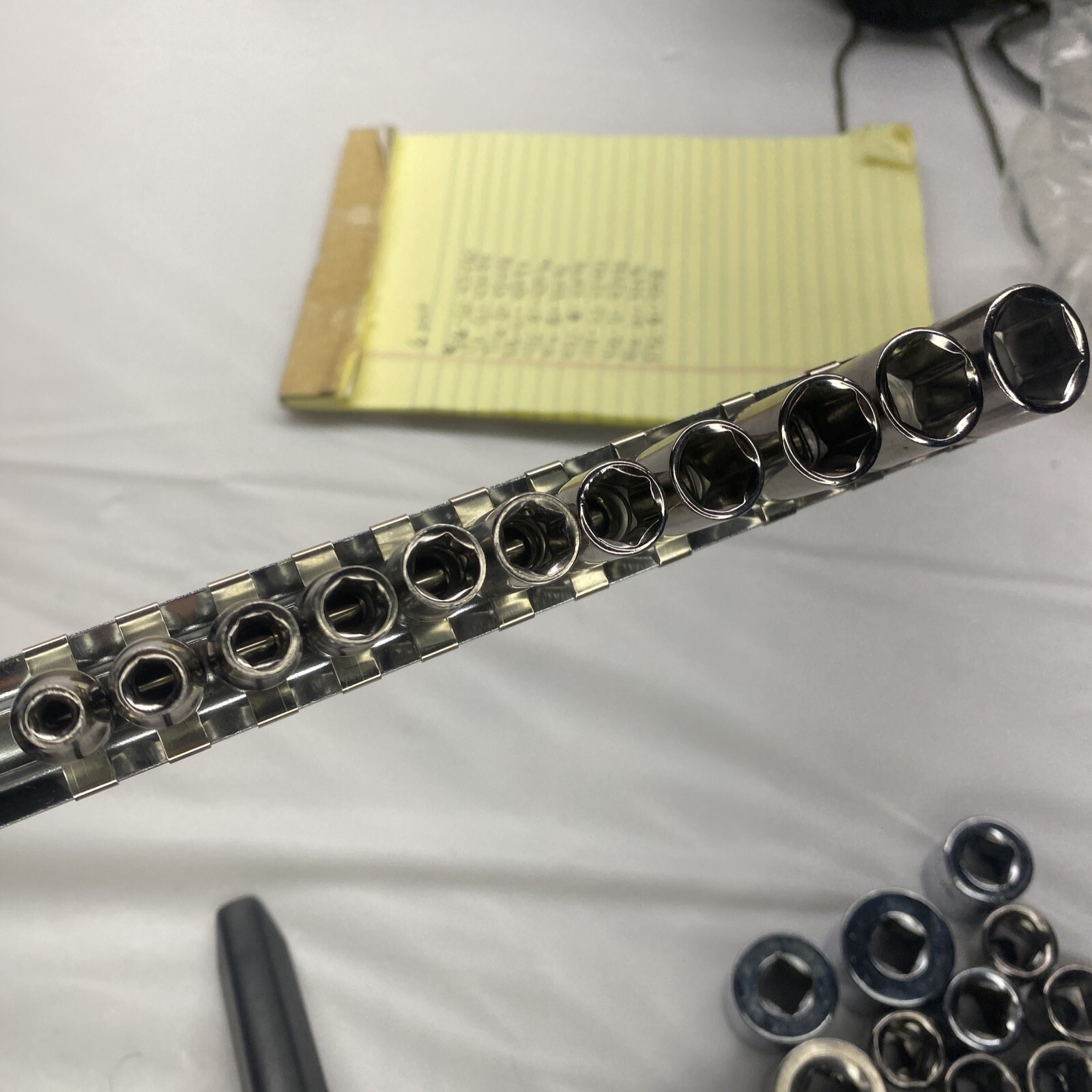 Craftsman USA 1/4″ Drive 6pt Shallow Chrome 11 Piece Socket Set 5/32″ – 9/16”