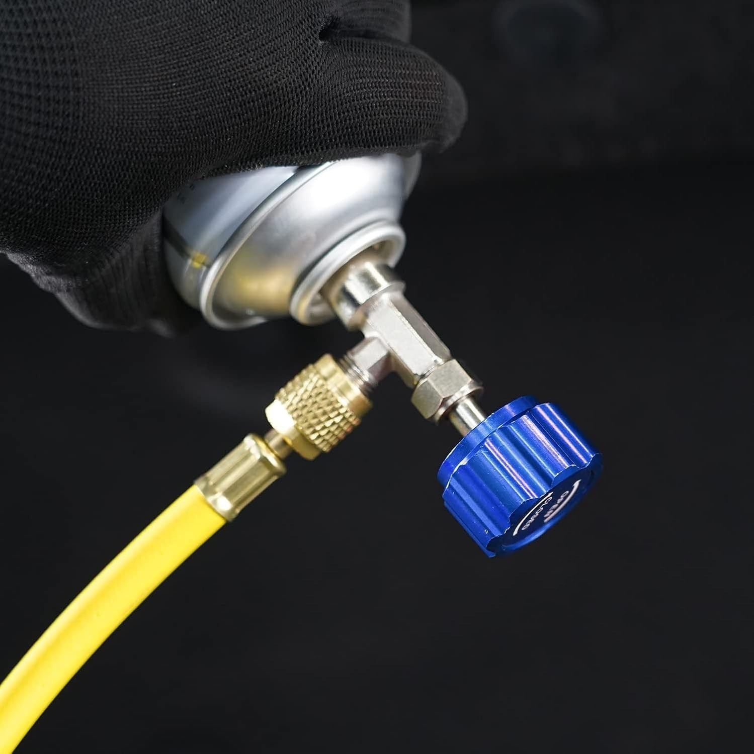 Lichamp Automotive R1234yf Can Tap, R 1234yf Self Sealing Can Tap and Puncture A