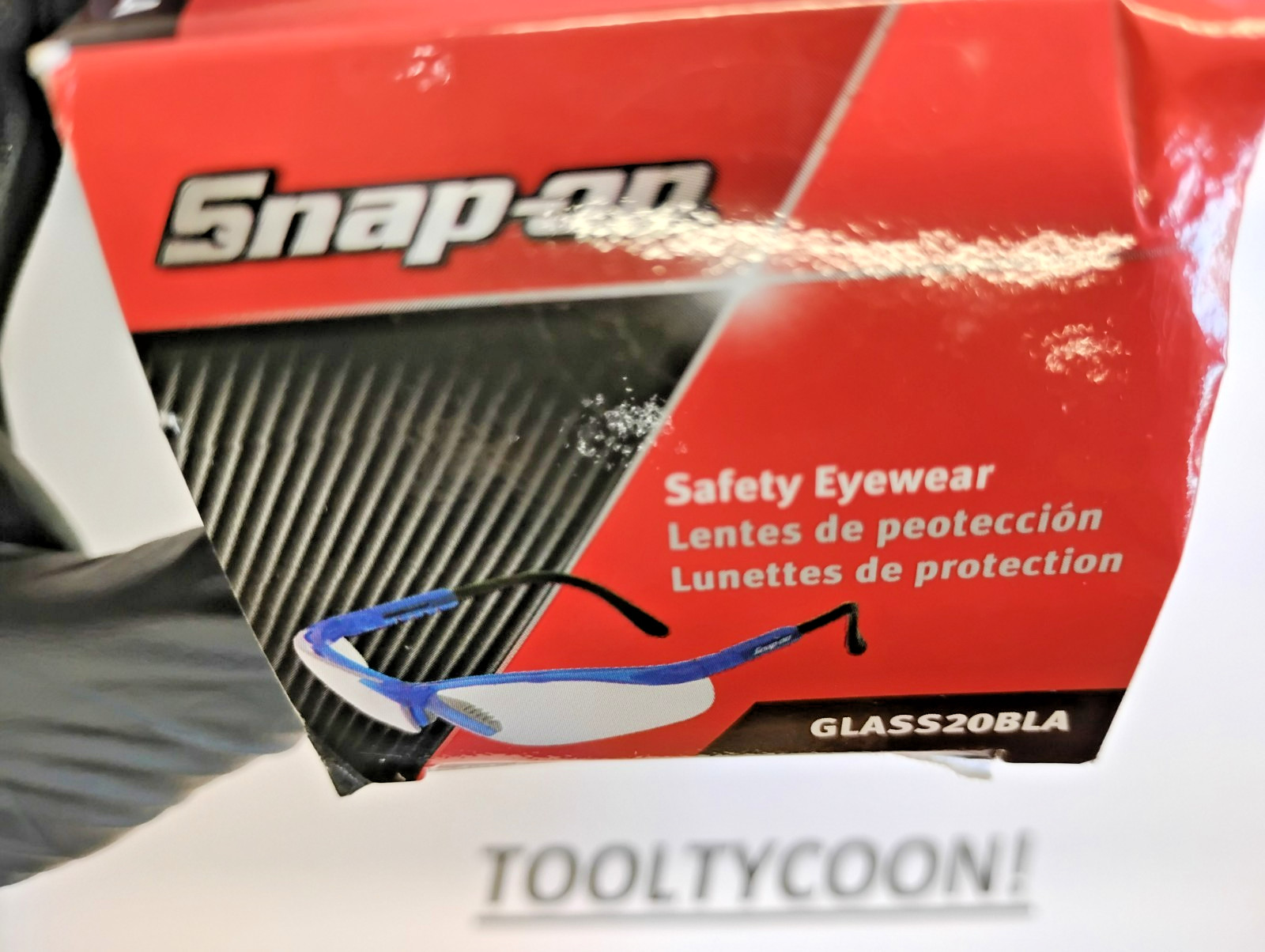 Snap-On Tools NEW BLUE Safety Glasses GLASS20BLA