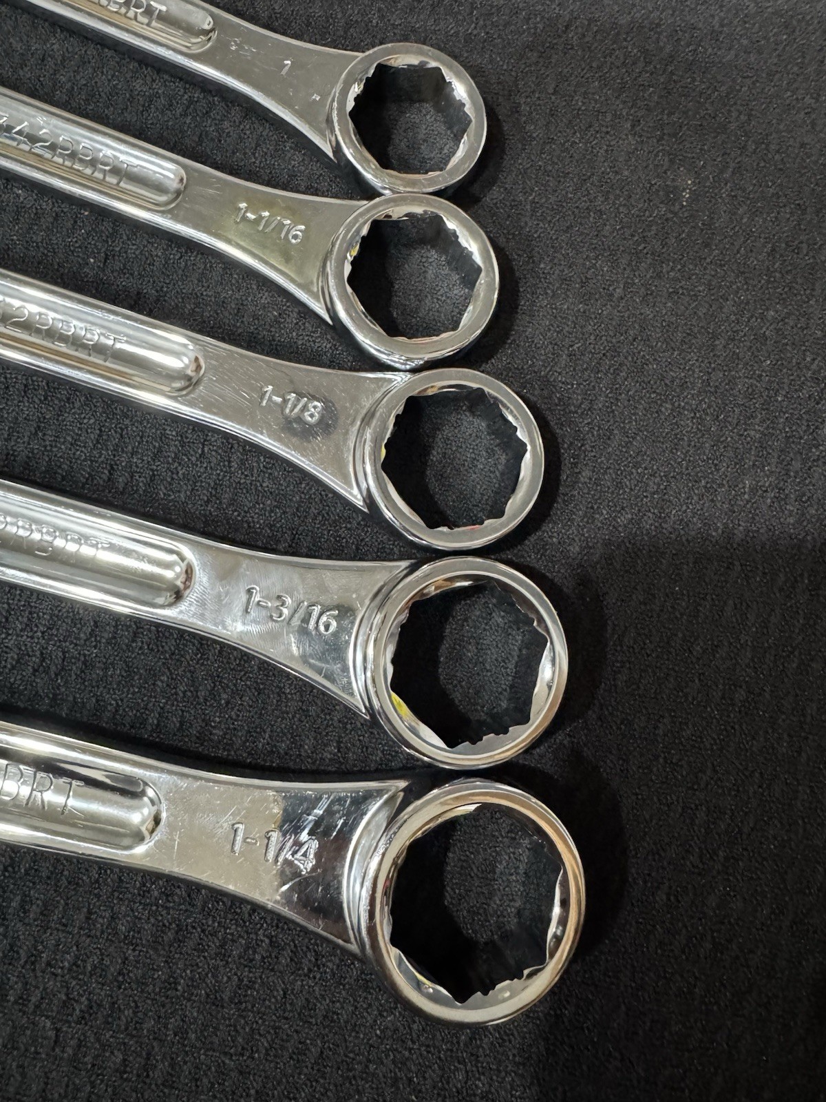 Mac Tools SCL5RBRT 5pc SAE R.B.R.T. Wrench Set 6Point 1-inch – 1-1/4-inch