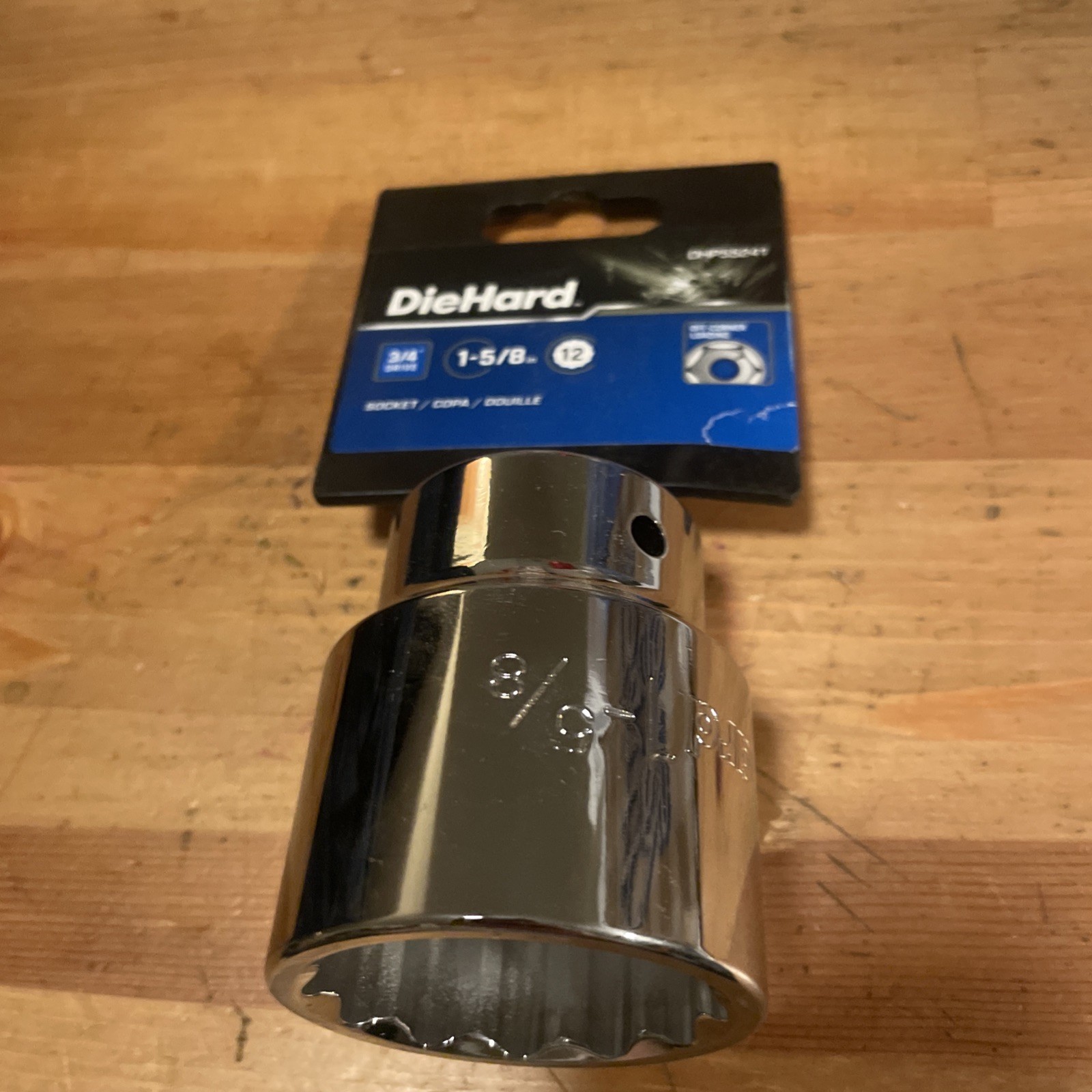 Diehard 1-5/8” Socket 3/4” Drive 12 Point DHP55241